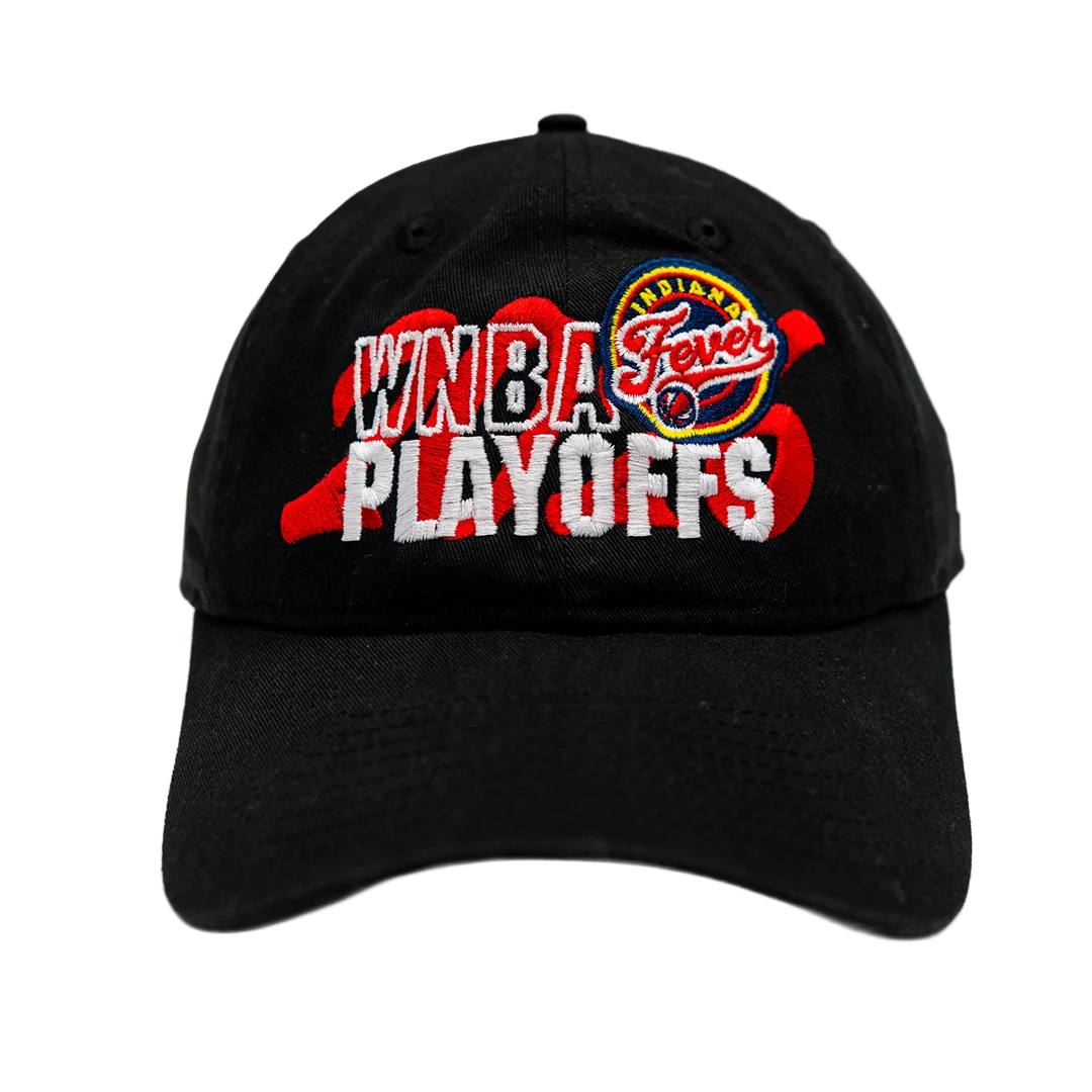Adult Indiana Fever 2026 WNBA Playoffs 9Twenty Hat in Black by New Era