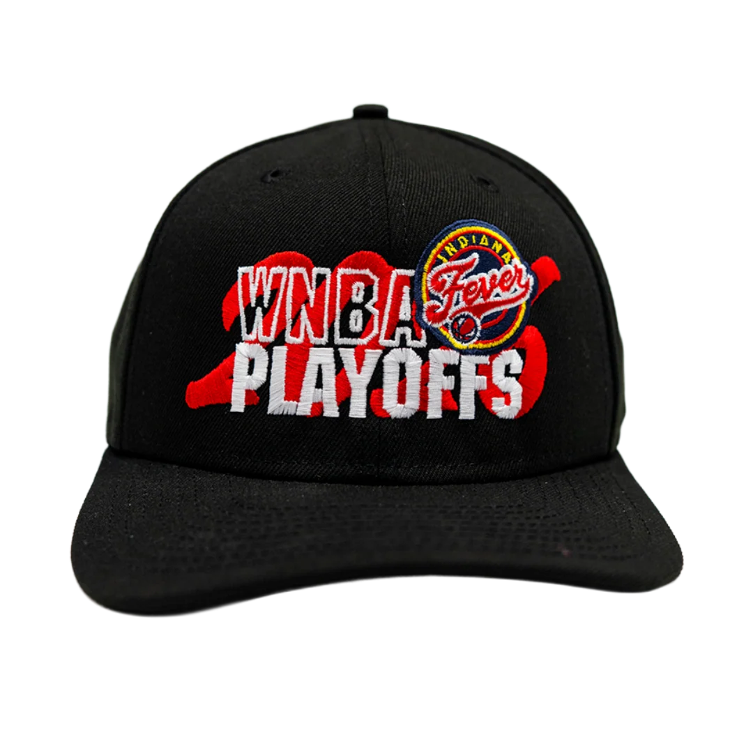 Adult Indiana Fever 2026 WNBA Playoffs 9Seventy Hat in Black by New Era
