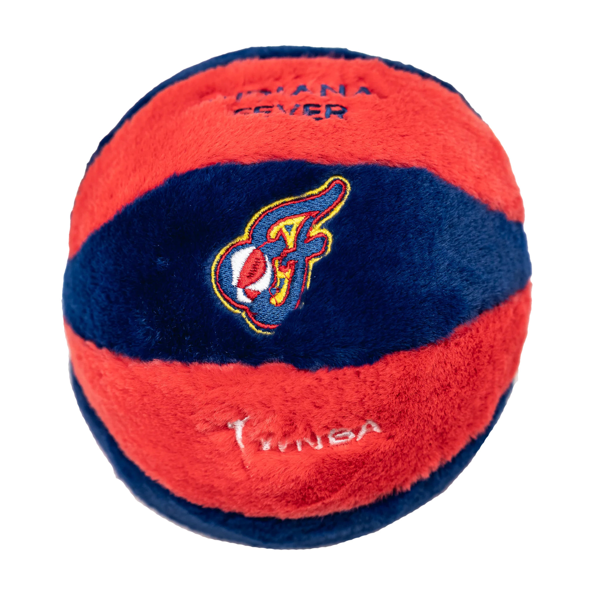 Indiana Fever Mini Plush Basketball in Red by FISLL