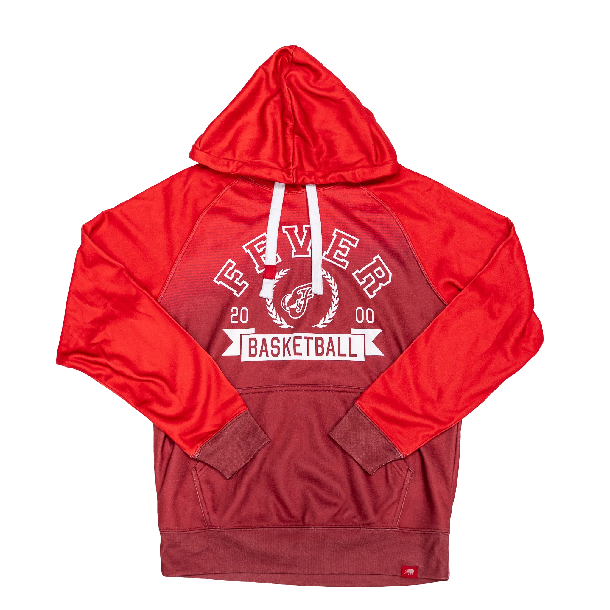 Adult Indiana Fever Rebel Hooded Sweatshirt in Red by Sportiqe 4 Adult Indiana Fever Rebel Hooded Sweatshirt in Red by Sportiqe