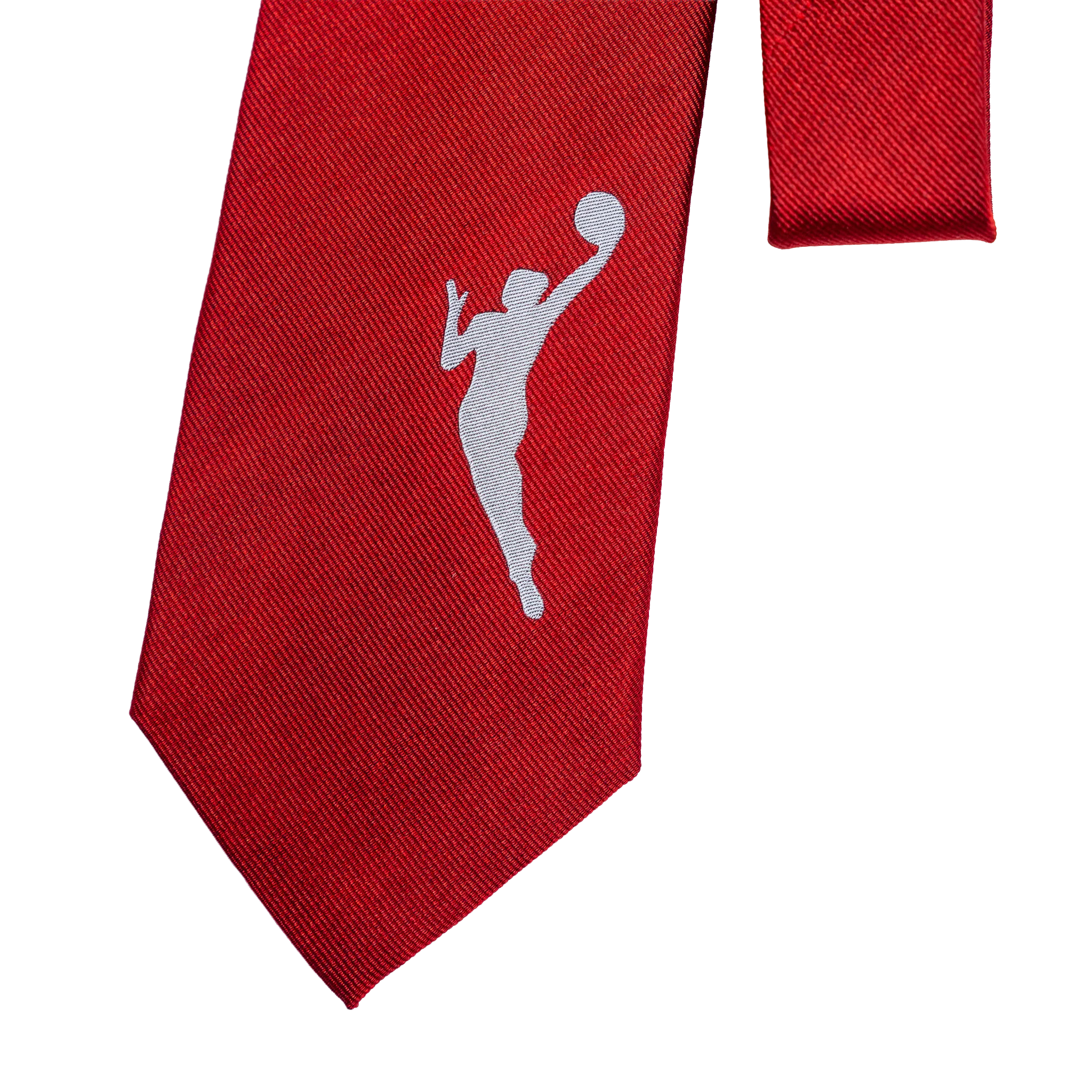 Adult Indiana Fever Secondary Logo Necktie in Red by Round21