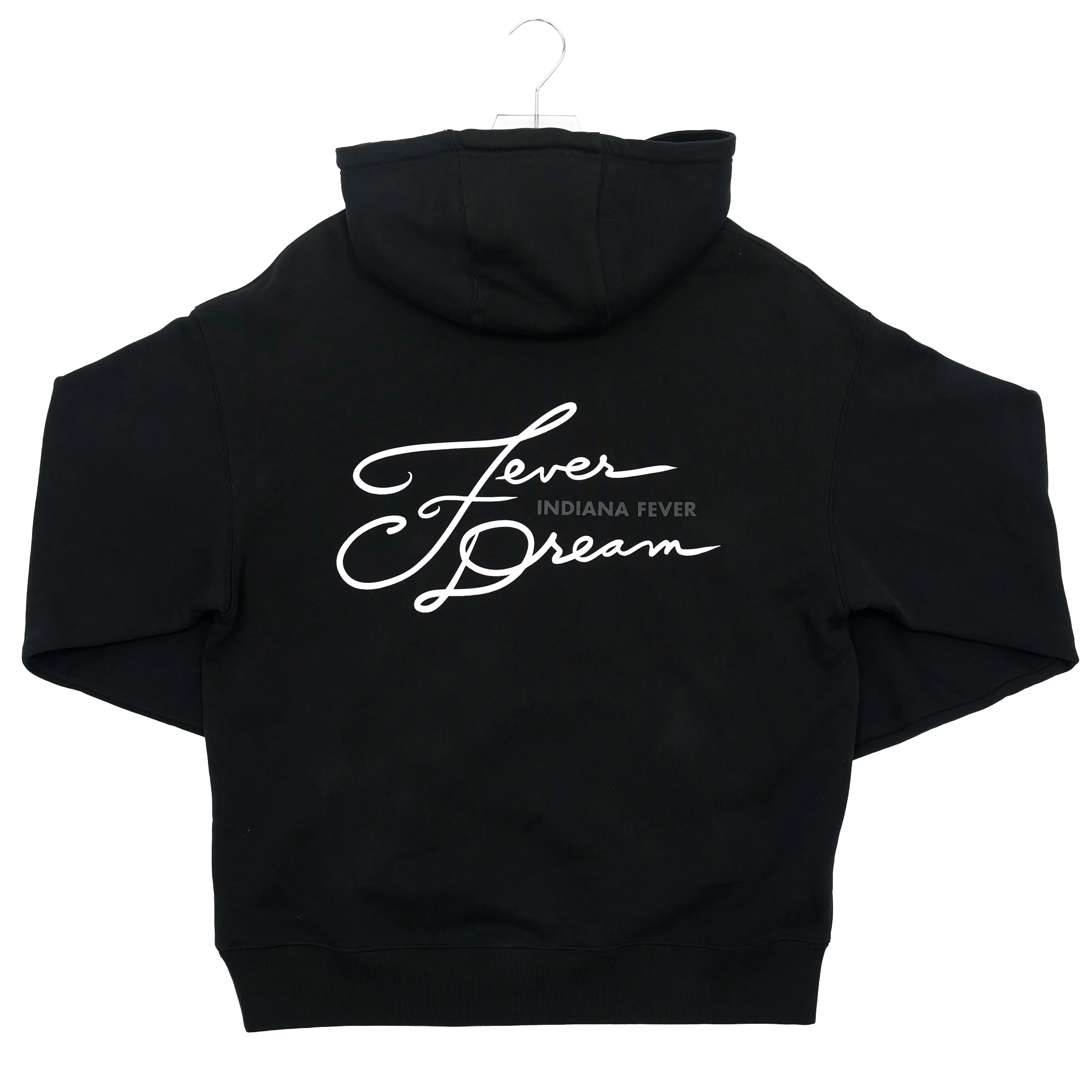 Adult Indiana Fever Fever Dream Hooded Sweatshirt in Black by 9Commons