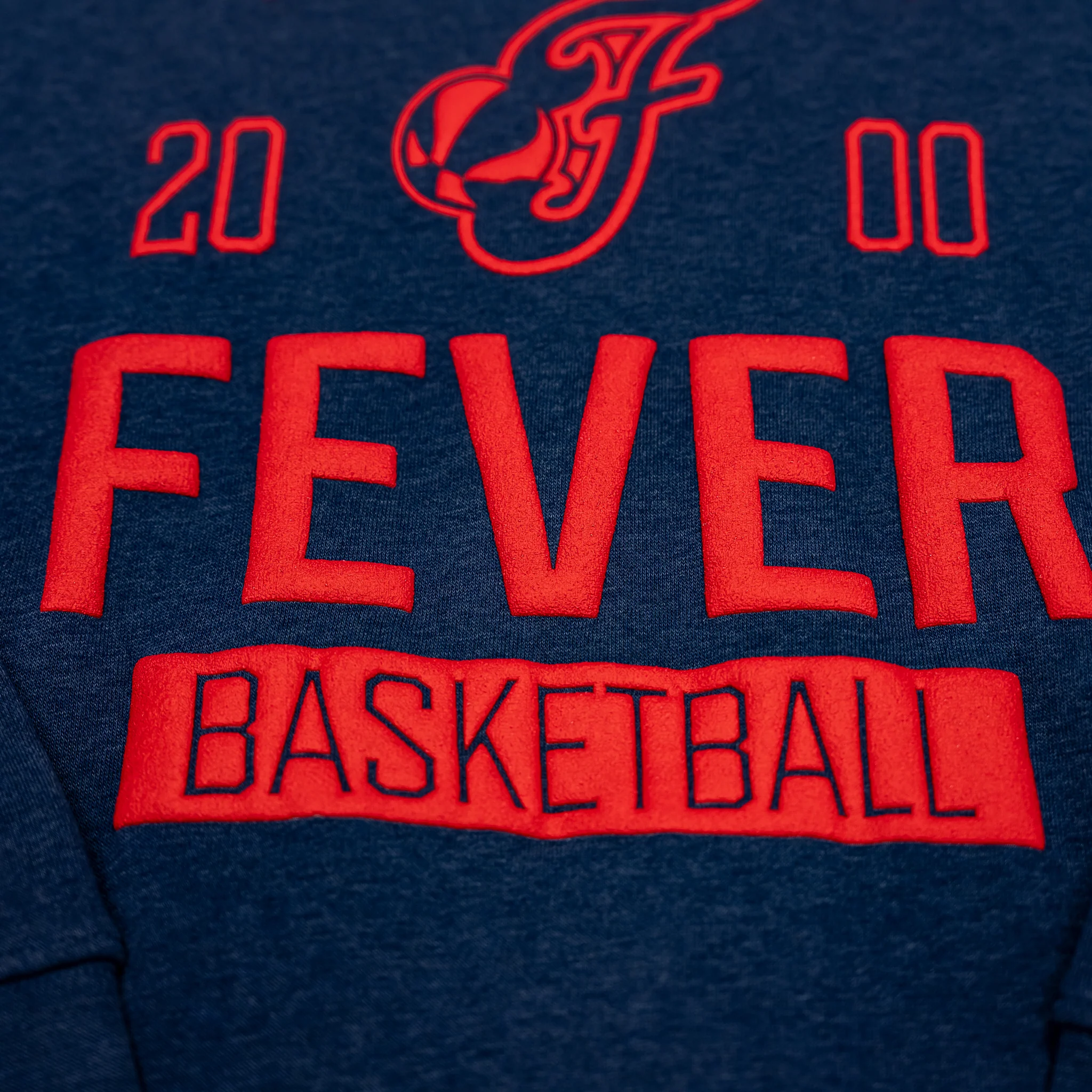 Adult Indiana Fever IND Basketball Crewneck Sweatshirt in Navy by Sportiqe 3 Adult Indiana Fever IND Basketball Crewneck Sweatshirt in Navy by Sportiqe