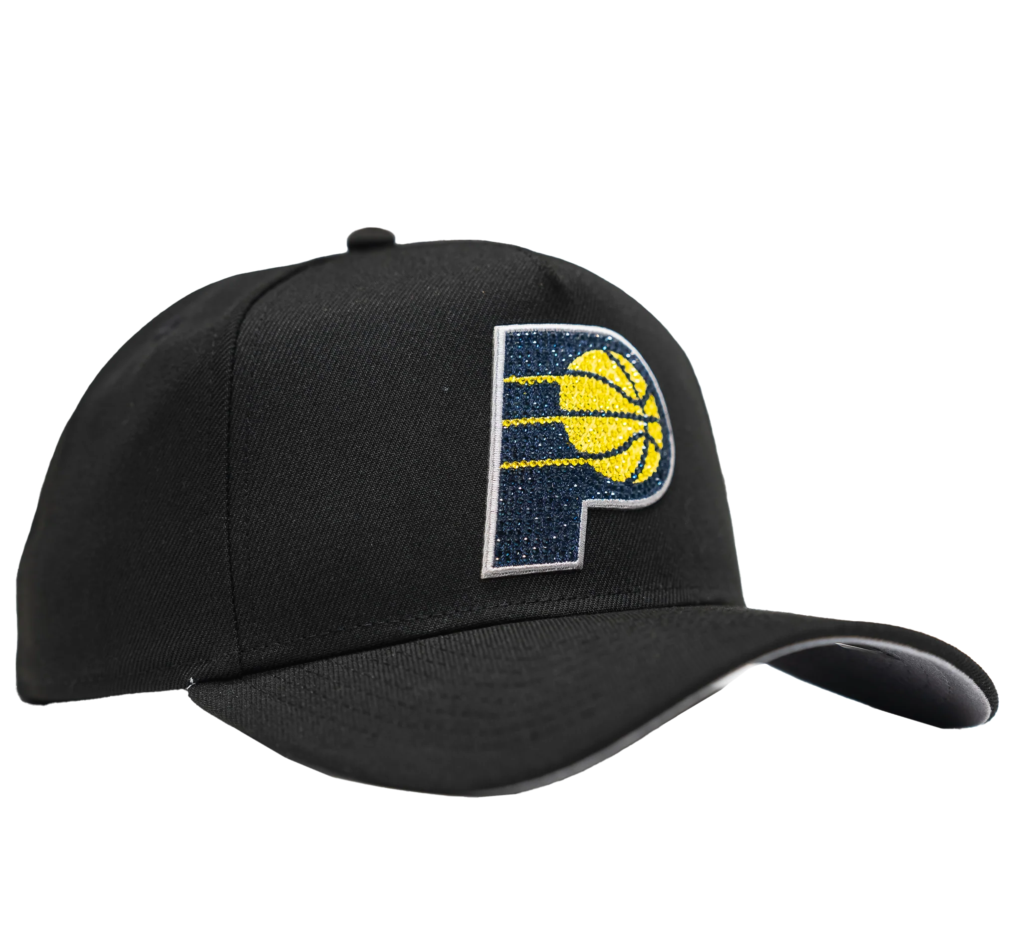 Adult Indiana Pacers Official 2026 NBA Draft 9Forty AF Hat in Black by New Era