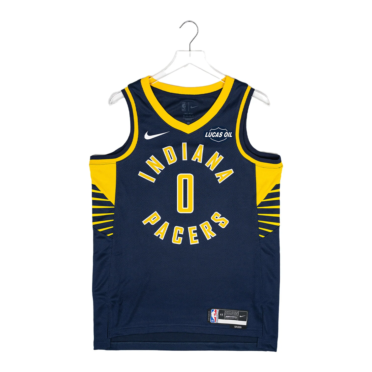 Youth Indiana Pacers 0 Tyrese Haliburton Icon Swingman Jersey by Nike