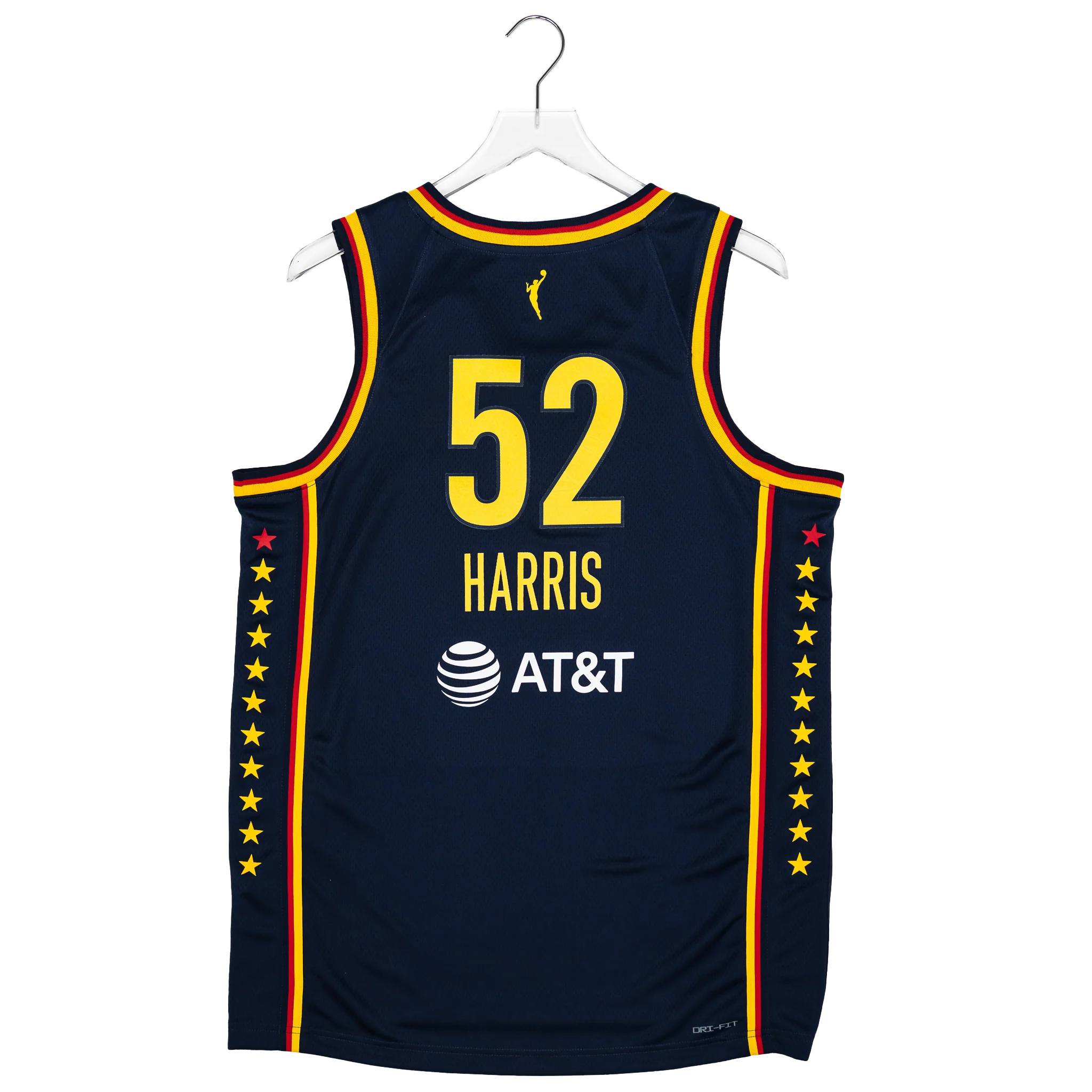 Adult Indiana Fever #52 Ty Harris Explorer Swingman Jersey in Navy by Nike