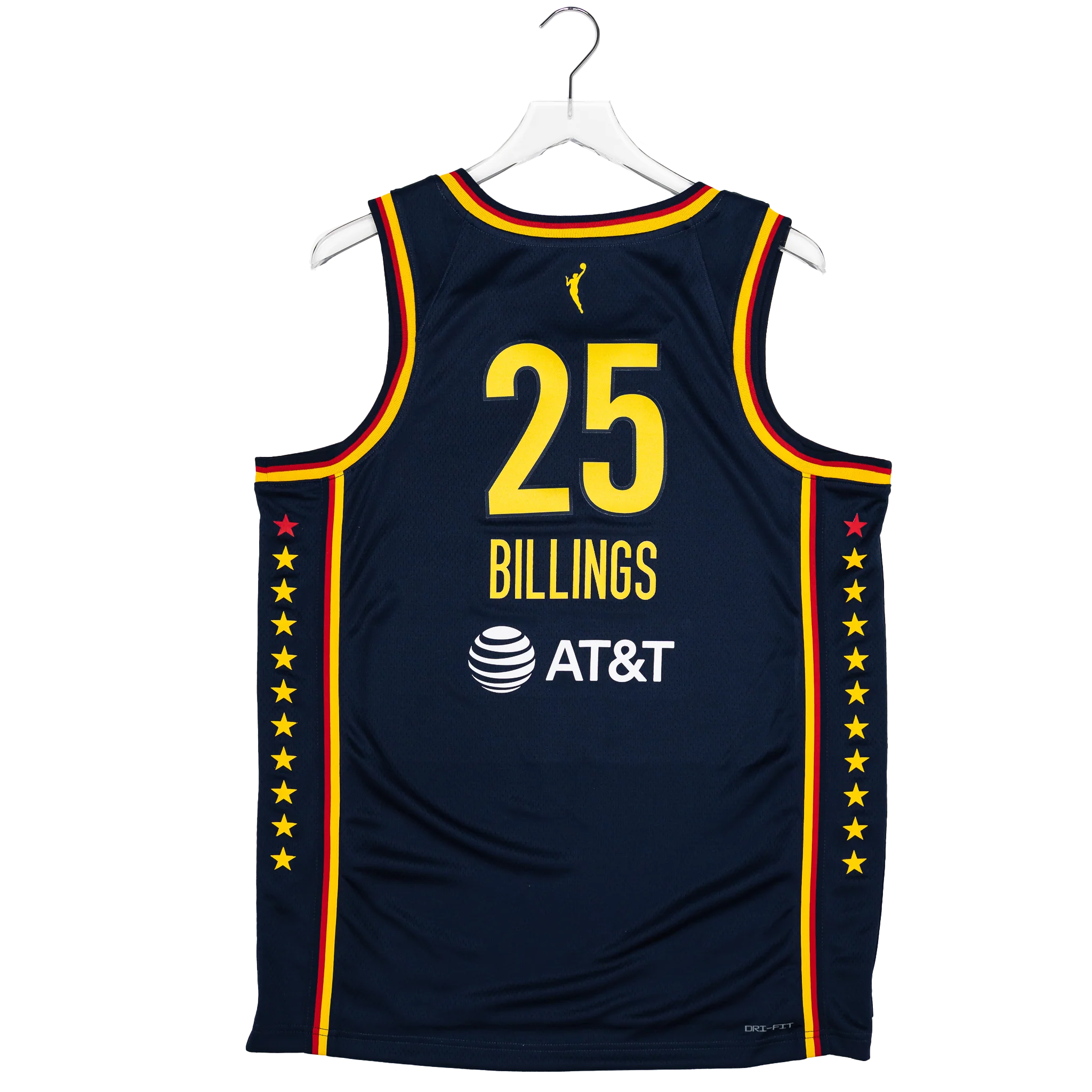 Adult Indiana Fever #25 Monique Billings Explorer Swingman Jersey in Navy by Nike 5 Adult Indiana Fever #25 Monique Billings Explorer Swingman Jersey in Navy by Nike