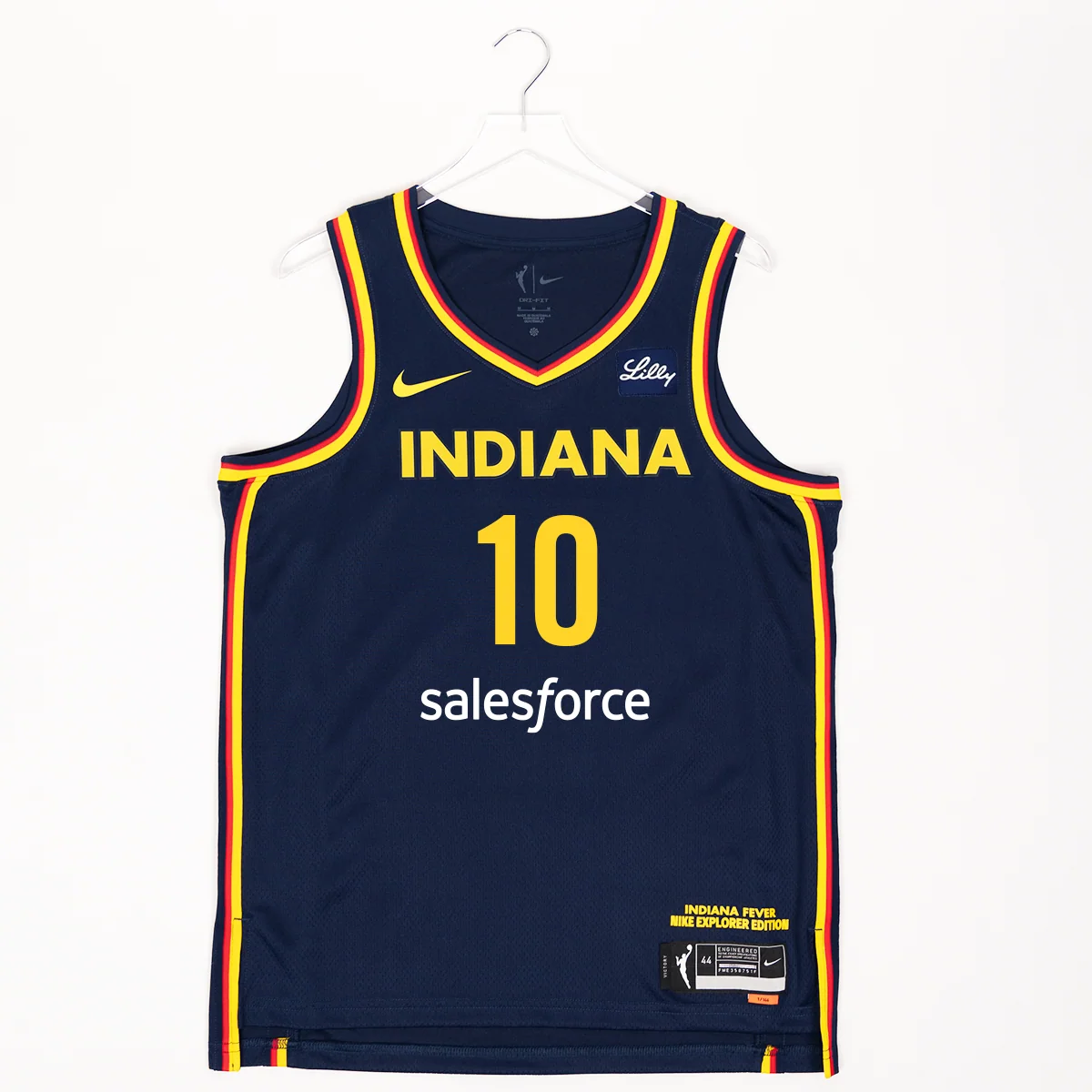 Youth Indiana Fever #10 Lexie Hull Explorer Swingman Jersey in Navy by Nike 2 Youth Indiana Fever #10 Lexie Hull Explorer Swingman Jersey in Navy by Nike
