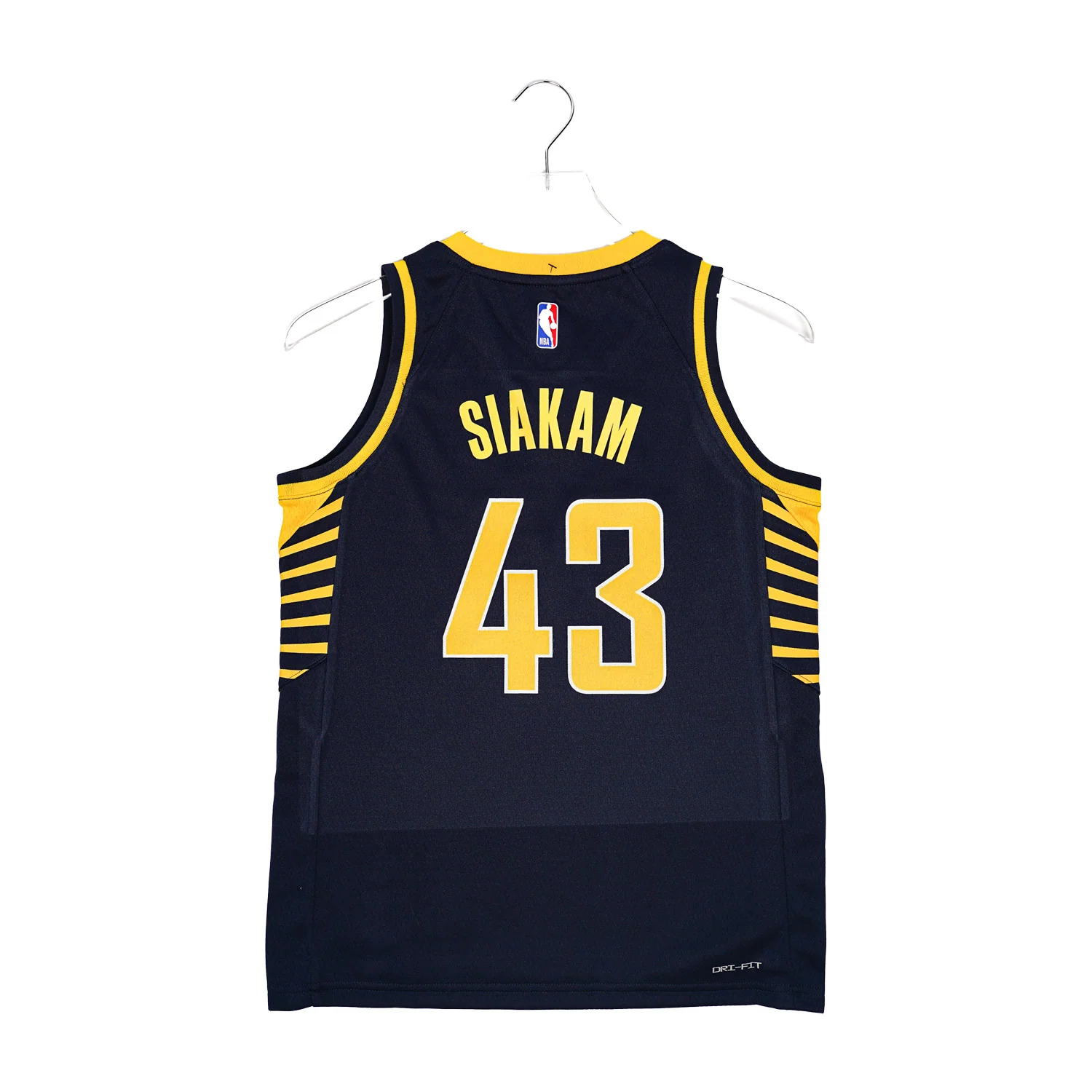Youth Indiana Pacers #43 Pascal Siakam Icon Swingman Jersey in Navy by Nike