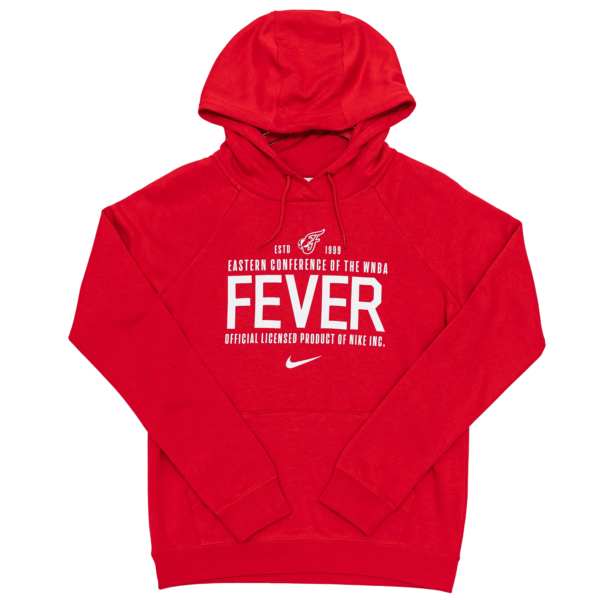 Women's Indiana Fever Est. Date Club Hooded Sweatshirt in Red by Nike 5 Women's Indiana Fever Est. Date Club Hooded Sweatshirt in Red by Nike