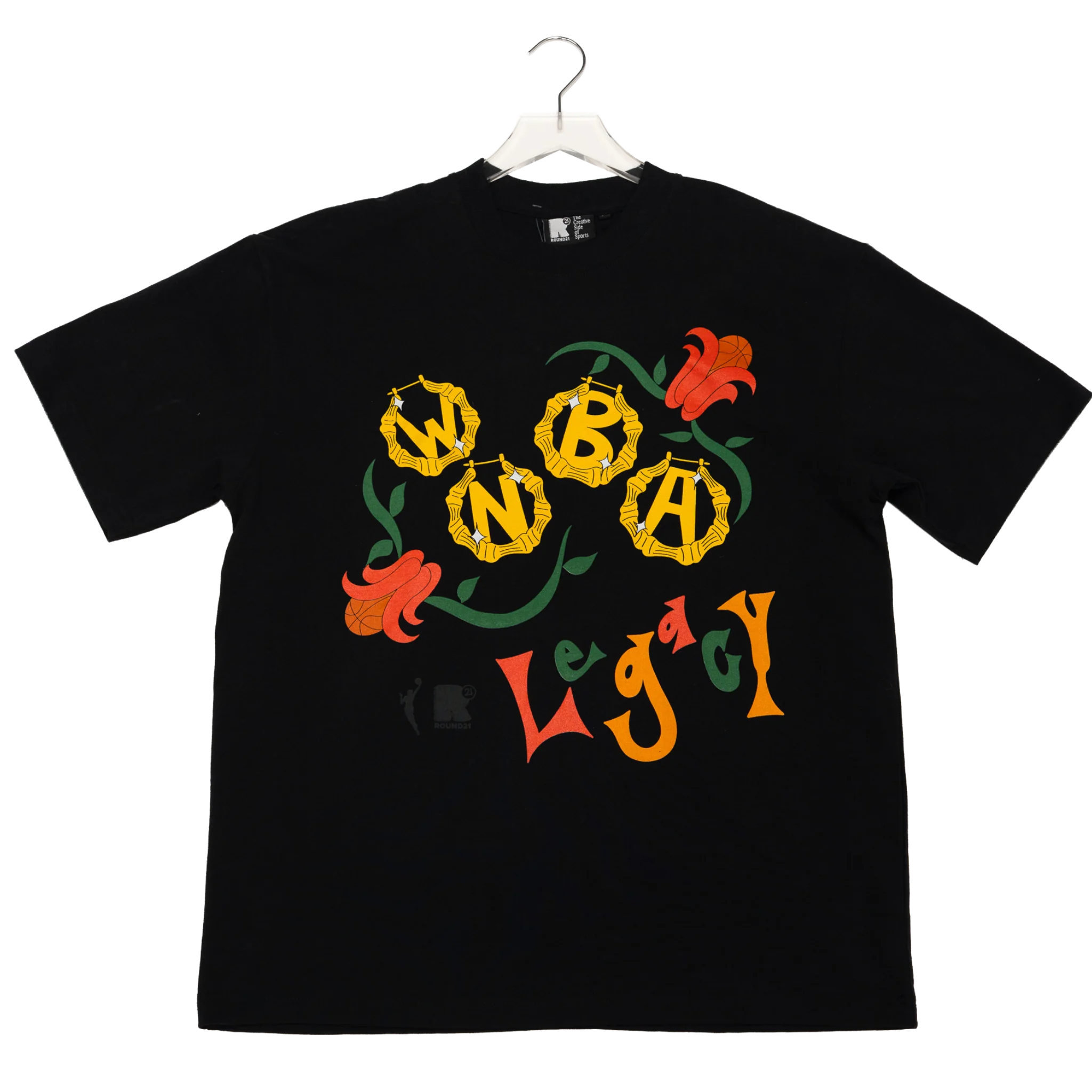 Adult Indiana Fever Juneteenth Legacy T-Shirt in Black by Round21 1 Adult Indiana Fever Juneteenth Legacy T-Shirt in Black by Round21