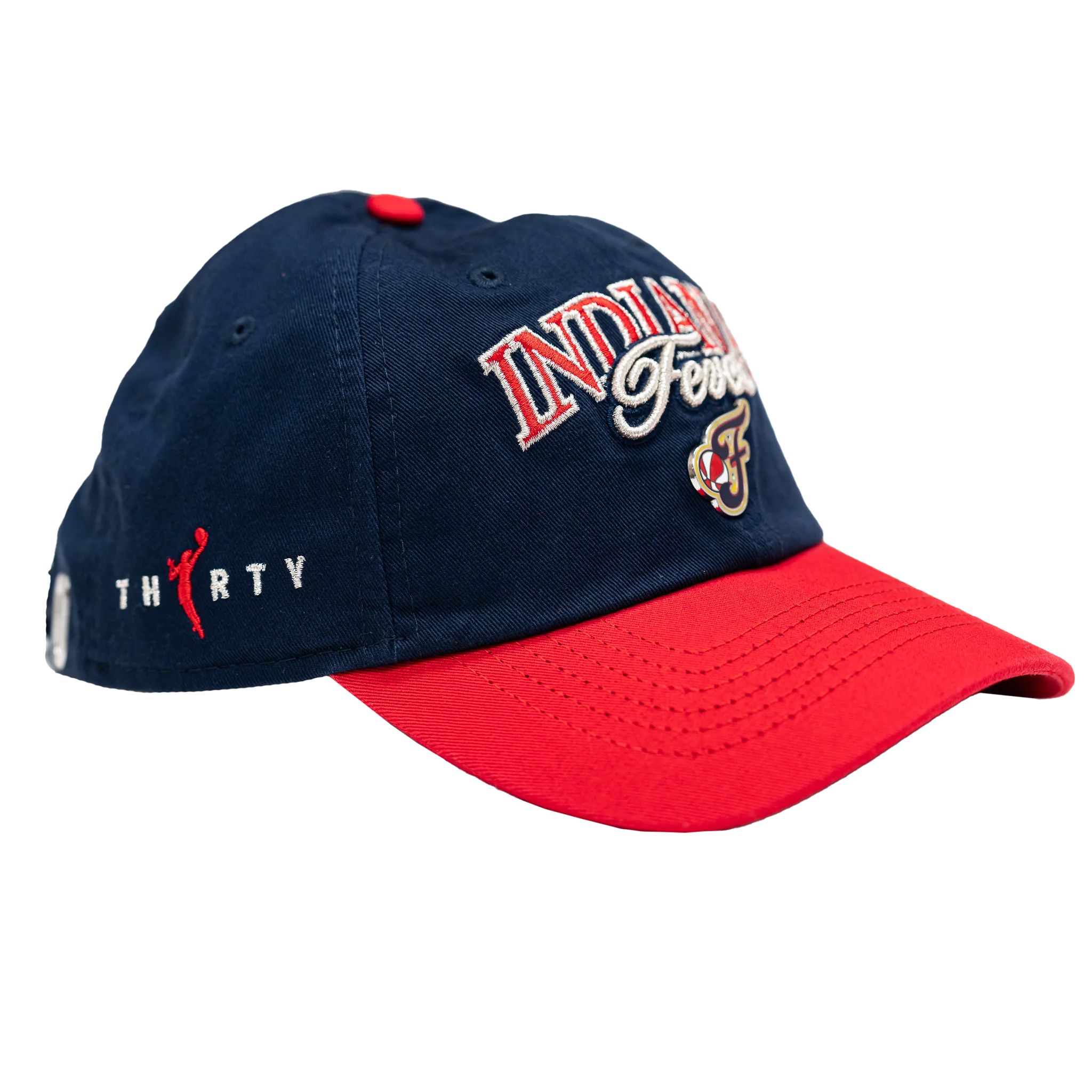 Adult Indiana Fever Tipoff Casual Classic Hat in Navy by New Era