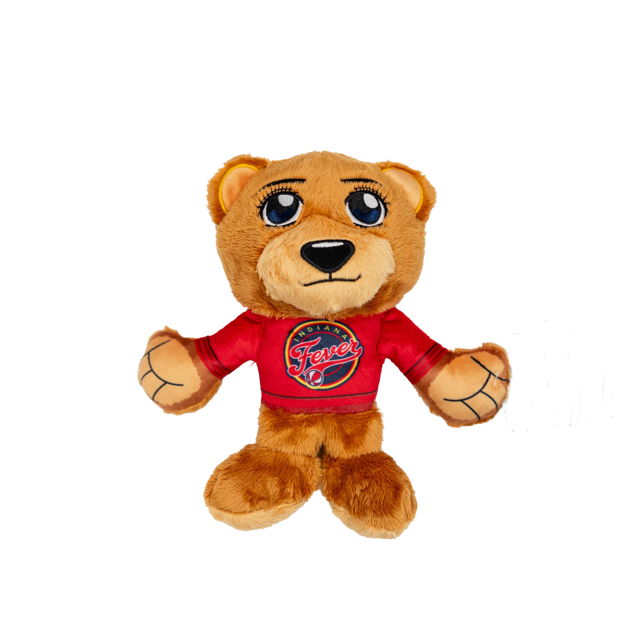 Indiana Fever Teddy Bear Plush in Red by Uncanny Brands 8 Indiana Fever Teddy Bear Plush in Red by Uncanny Brands