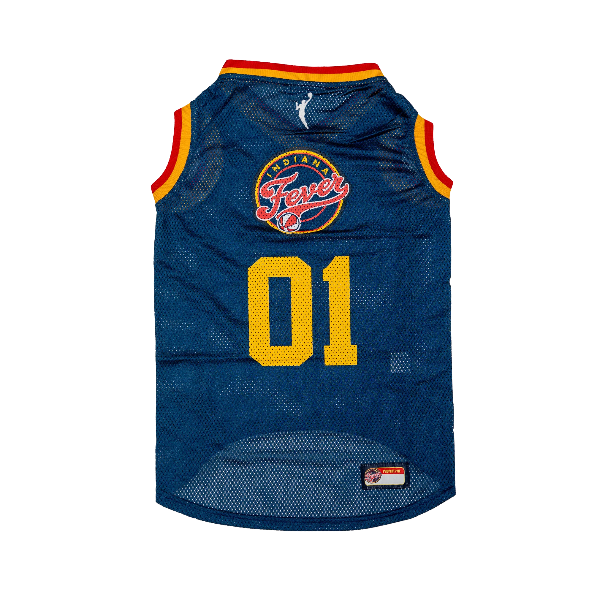 Indiana Fever Mesh Basketball Jersey in Navy by Pets First