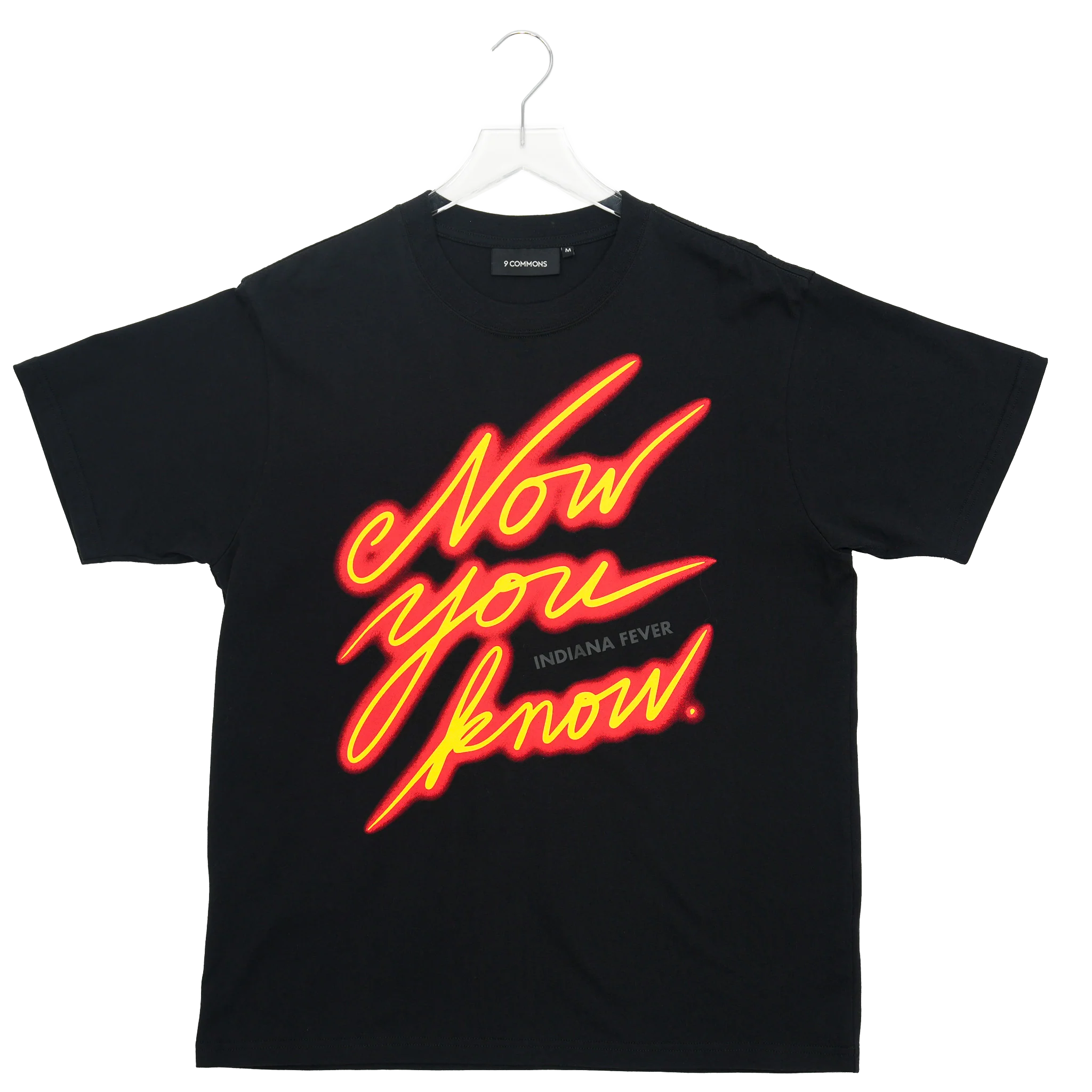 Adult Indiana Fever Now You Know T-shirt in Black by 9Commons