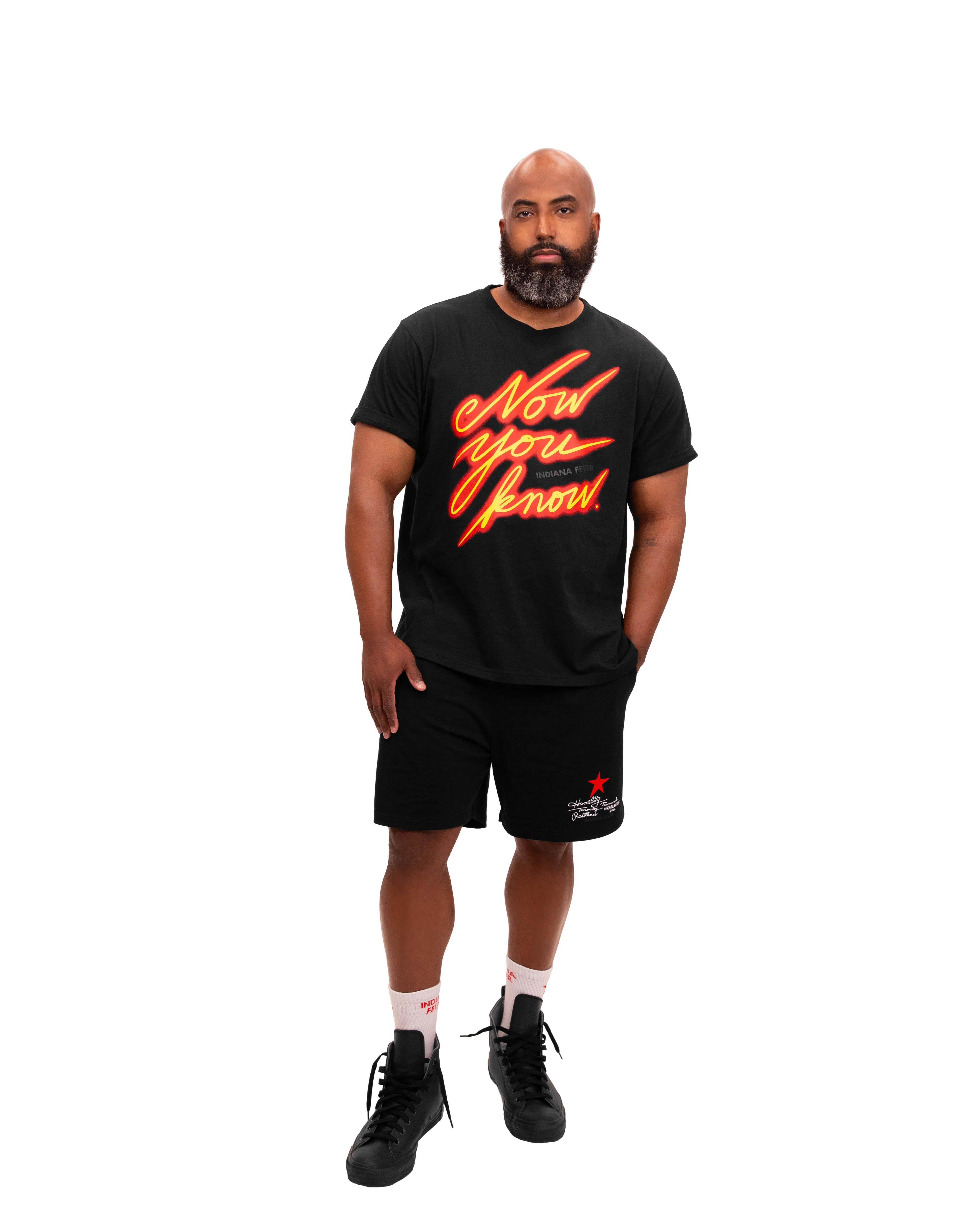 Adult Indiana Fever Now You Know T-shirt in Black by 9Commons 4 Adult Indiana Fever Now You Know T-shirt in Black by 9Commons