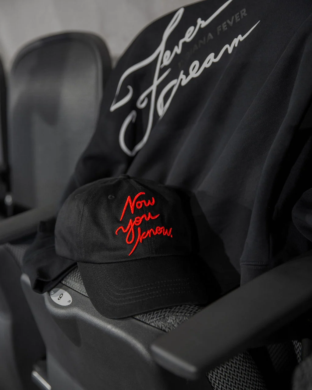 Adult Indiana Fever Now You Know Hat in Black by 9Commons 5 Adult Indiana Fever Now You Know Hat in Black by 9Commons