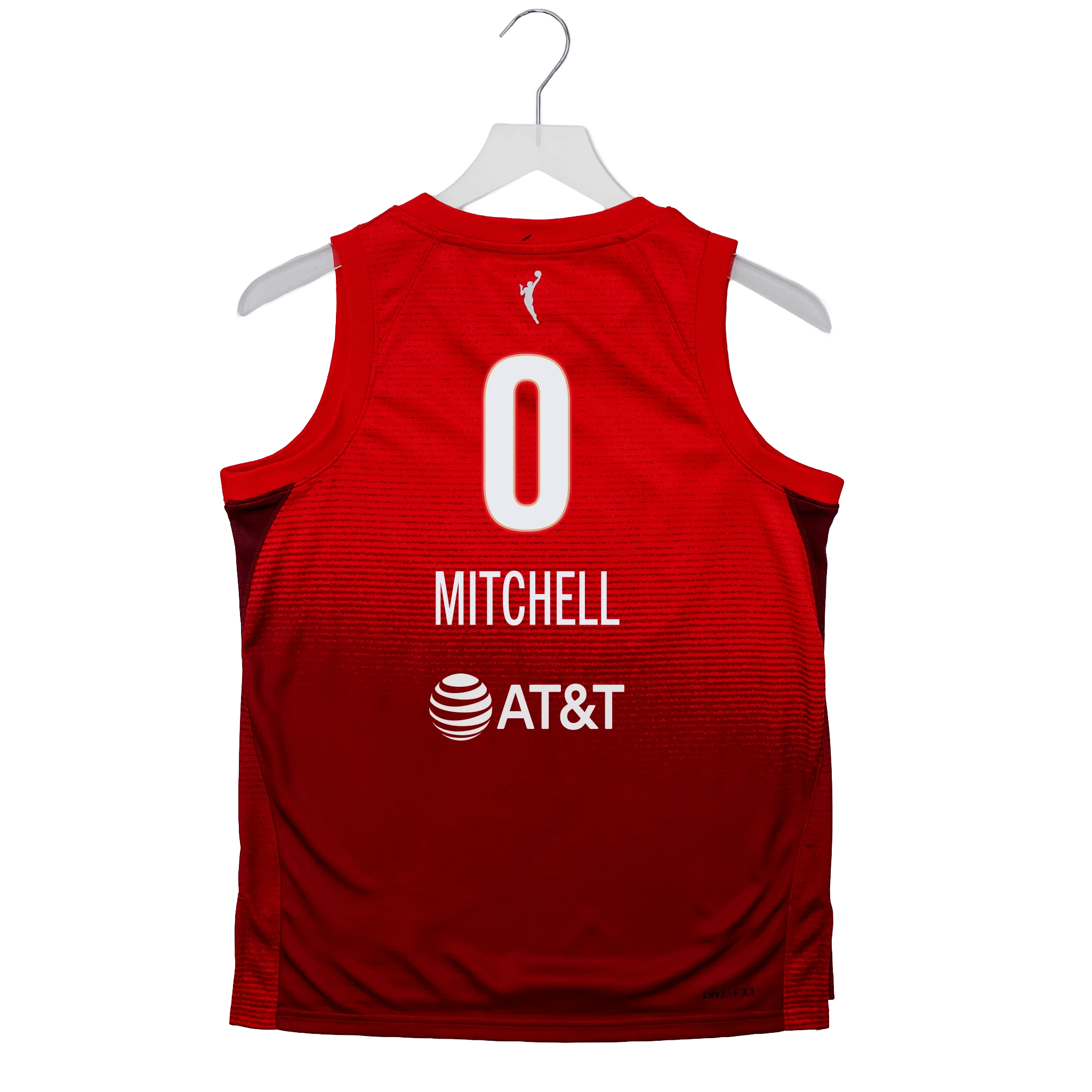 Youth Indiana Fever #0 Kelsey Mitchell 2026 Rebel Swingman Jersey in Red by Nike 1 Youth Indiana Fever #0 Kelsey Mitchell 2026 Rebel Swingman Jersey in Red by Nike