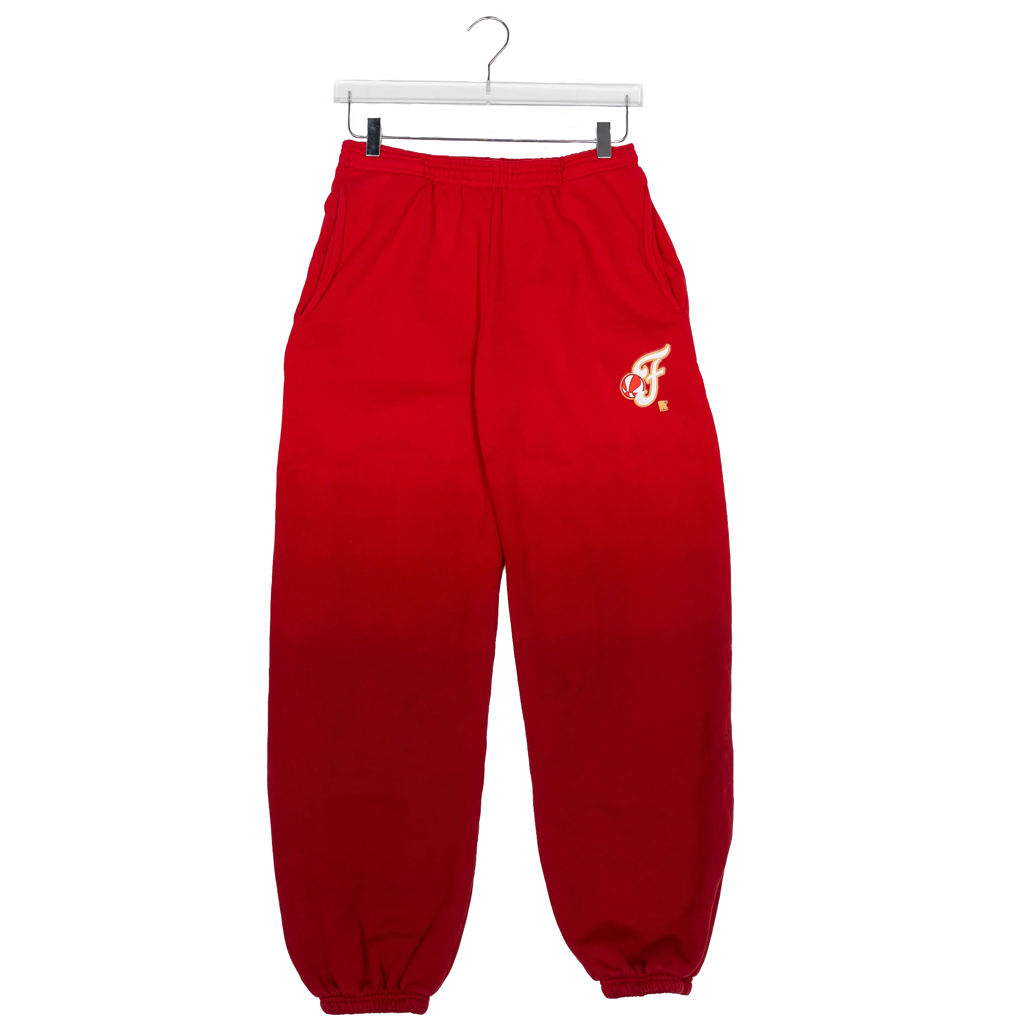 Adult Indiana Fever INDY Fade Sweatpants in Red by Round21 2 Adult Indiana Fever INDY Fade Sweatpants in Red by Round21