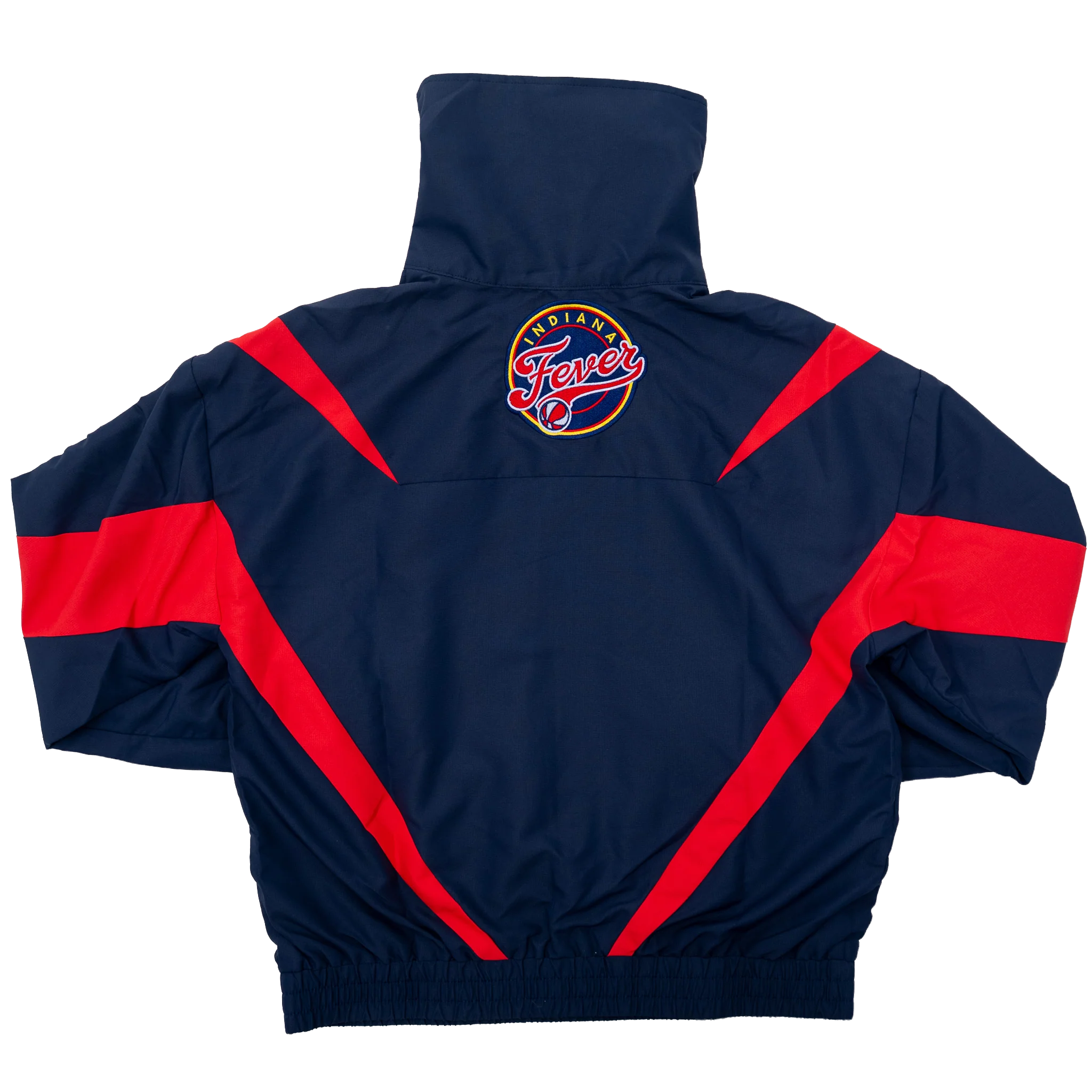 Women's Indiana Fever 1/4 Zip Rip Stop Chevron Jacket in Navy by Terez