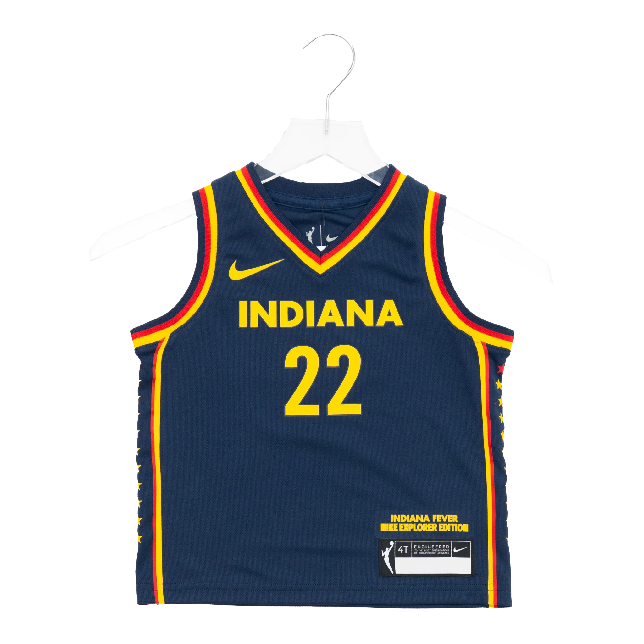 Toddler Indiana Fever #22 Caitlin Clark Explorer Jersey in Navy by Nike