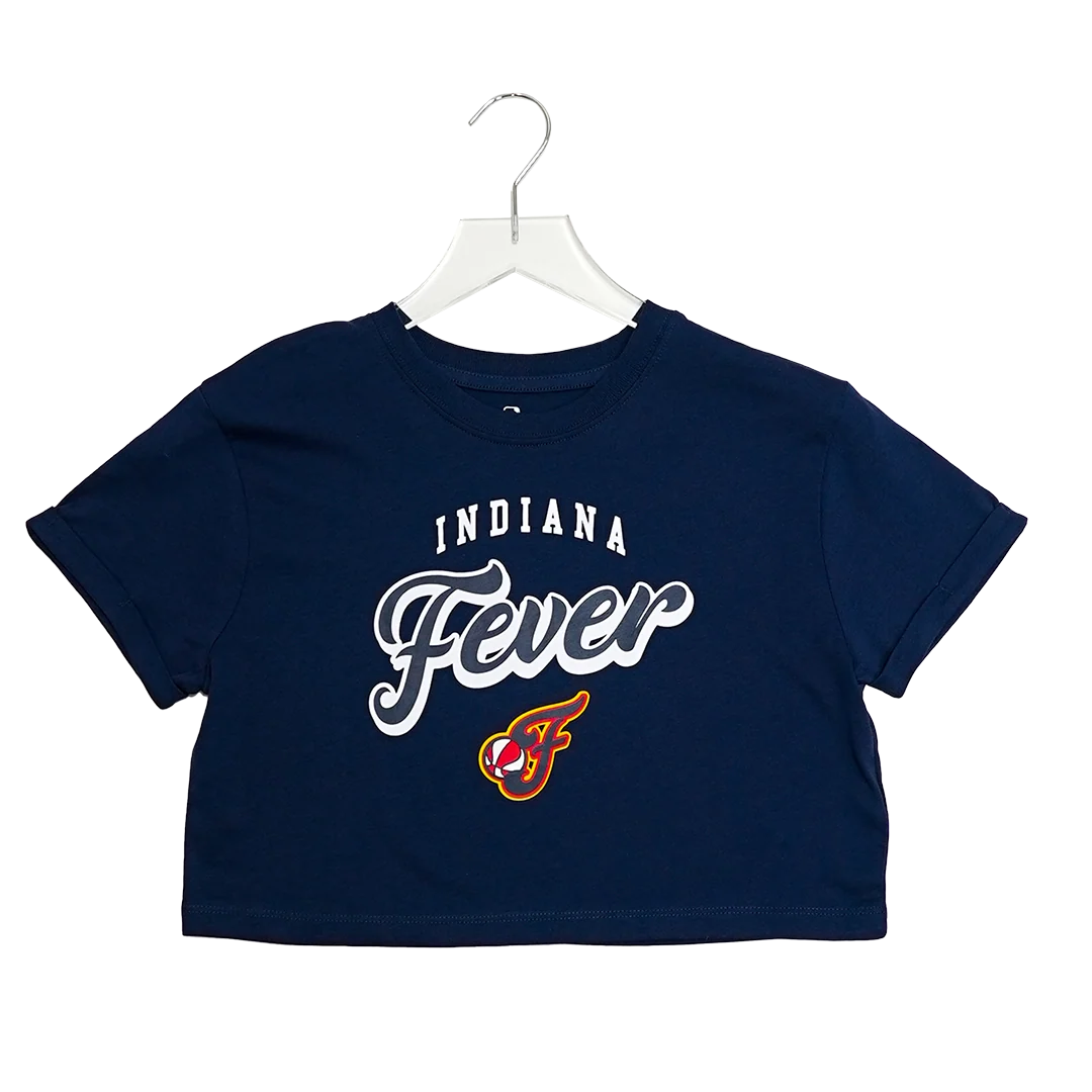 Youth Girls Indiana Fever Short-Sleeve City Pennant T-Shirt in Navy by Outerstuff 1 Youth Girls Indiana Fever Short-Sleeve City Pennant T-Shirt in Navy by Outerstuff