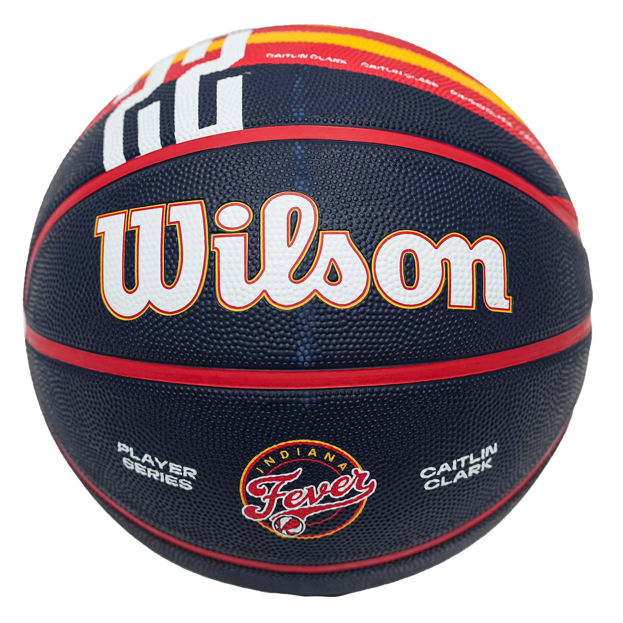 Indiana Fever Caitlin Clark #22 Player Icon Full-Size Basketball in Navy by Wilson