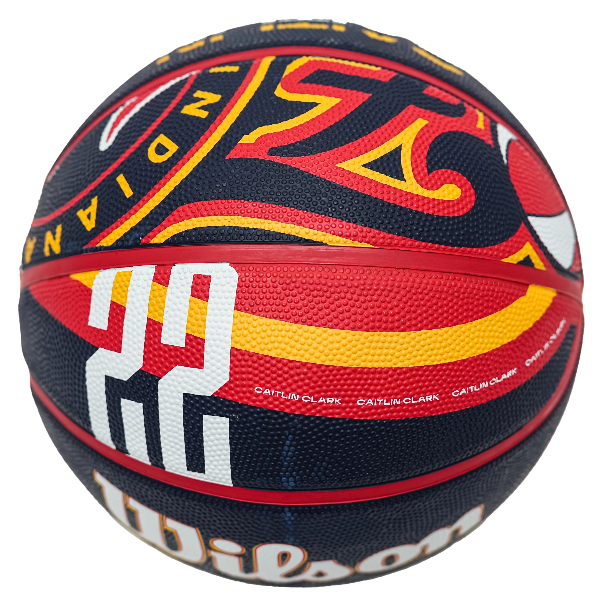 Indiana Fever Caitlin Clark #22 Player Icon Full-Size Basketball in Navy by Wilson
