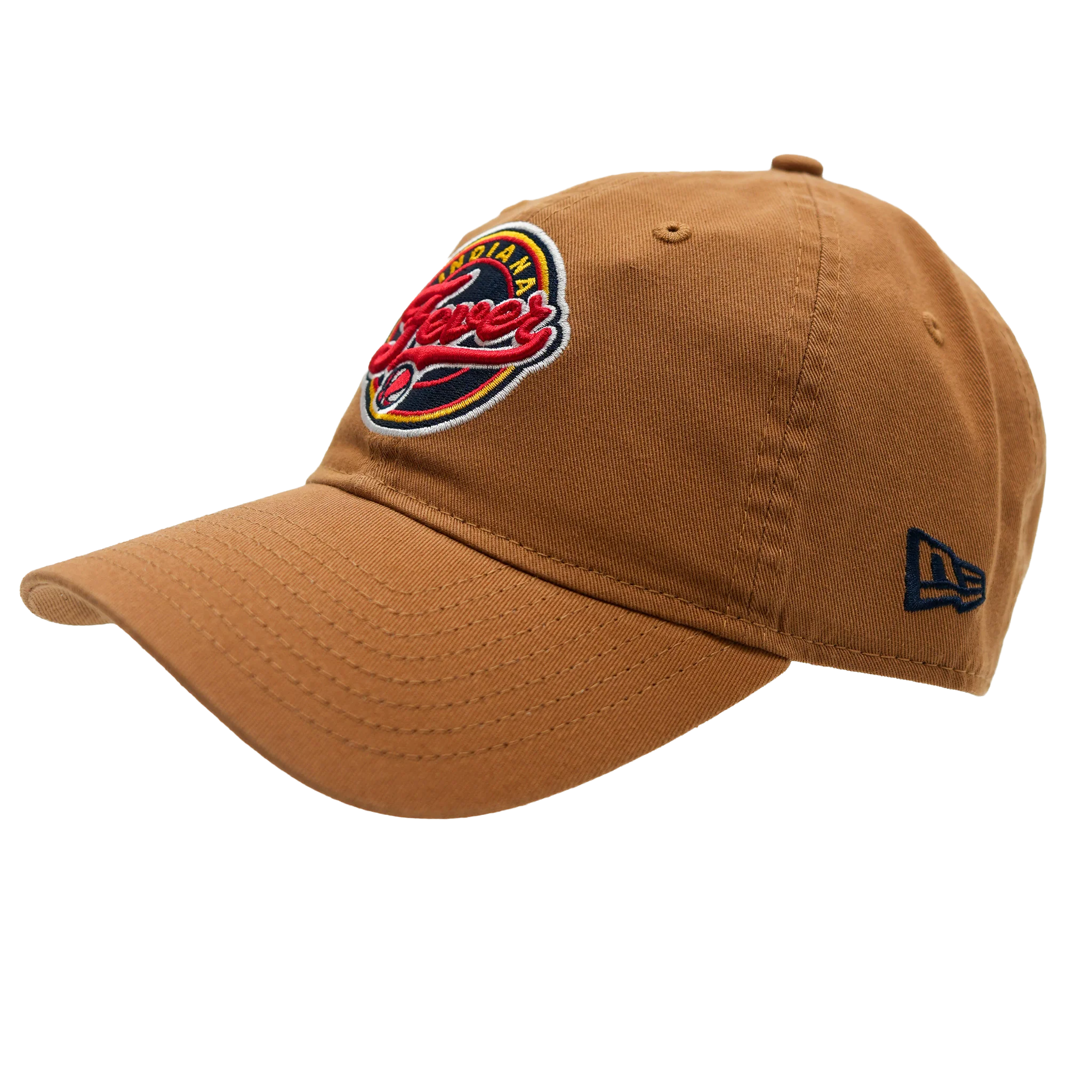 Adult Indiana Fever Primary Logo 9Twenty Hat in Brown by New Era
