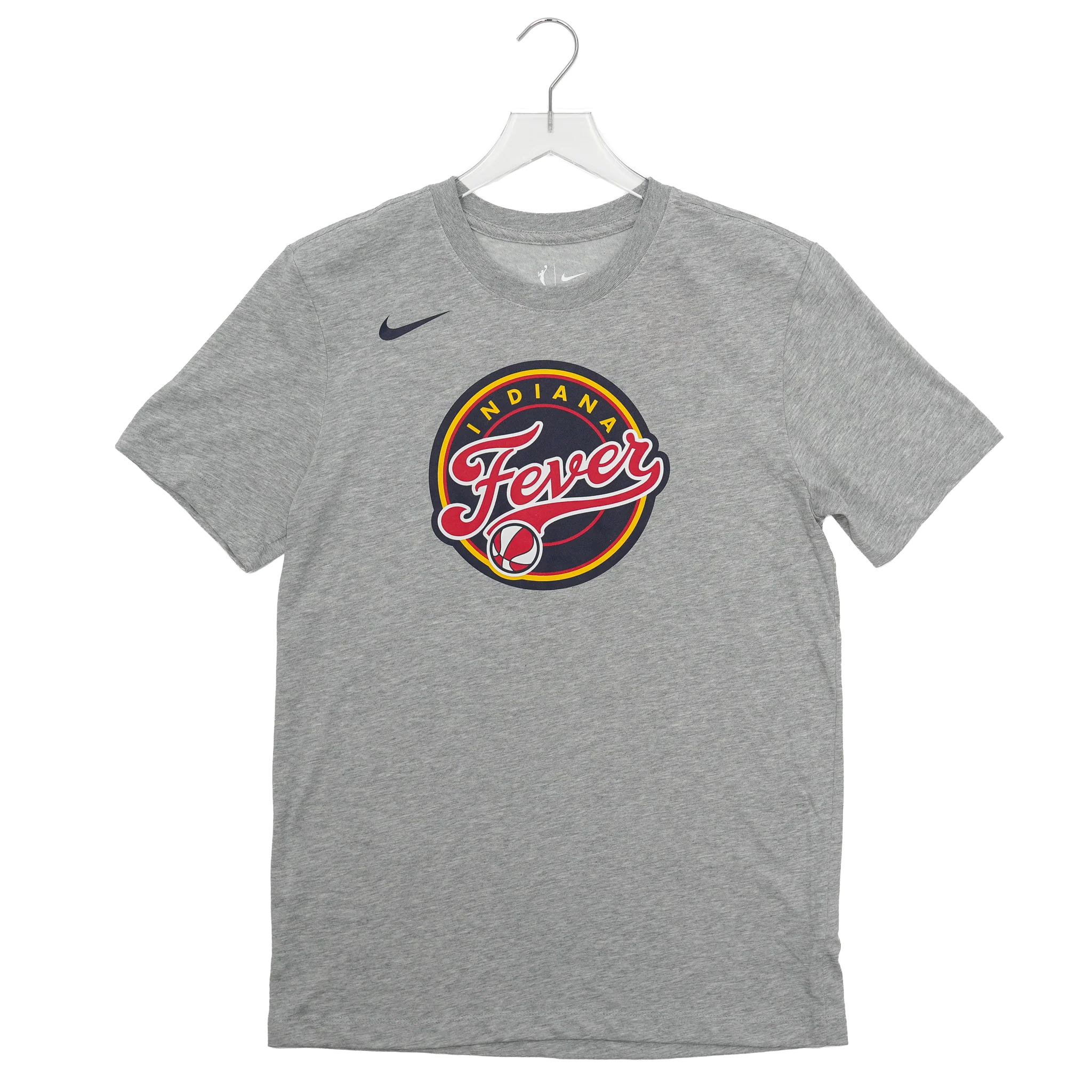 Adult Indiana Fever Primary Logo T-shirt in Grey by Nike 1 Adult Indiana Fever Primary Logo T-shirt in Grey by Nike