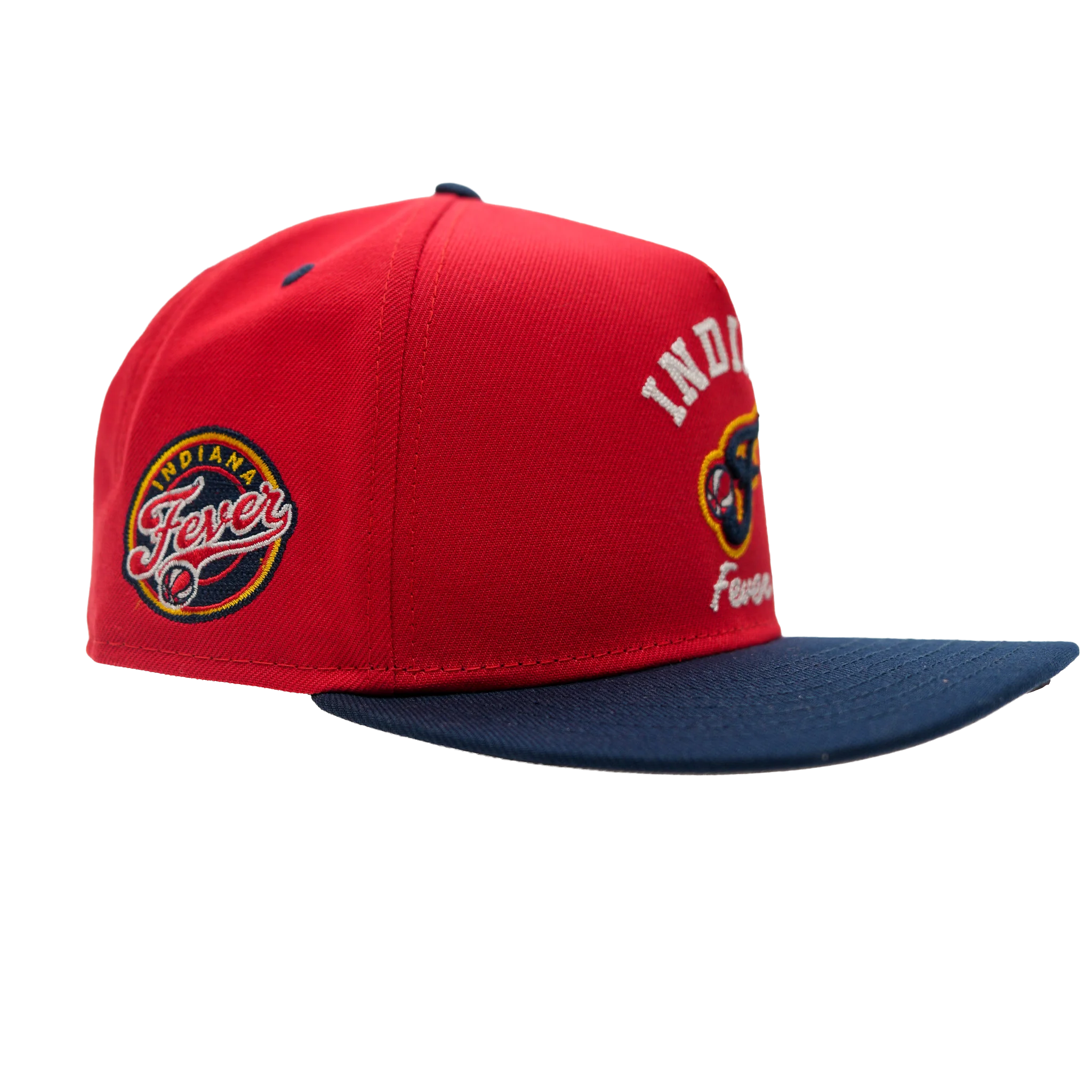 Adult Indiana Fever Arched 9Fifty Hat in Red by New Era