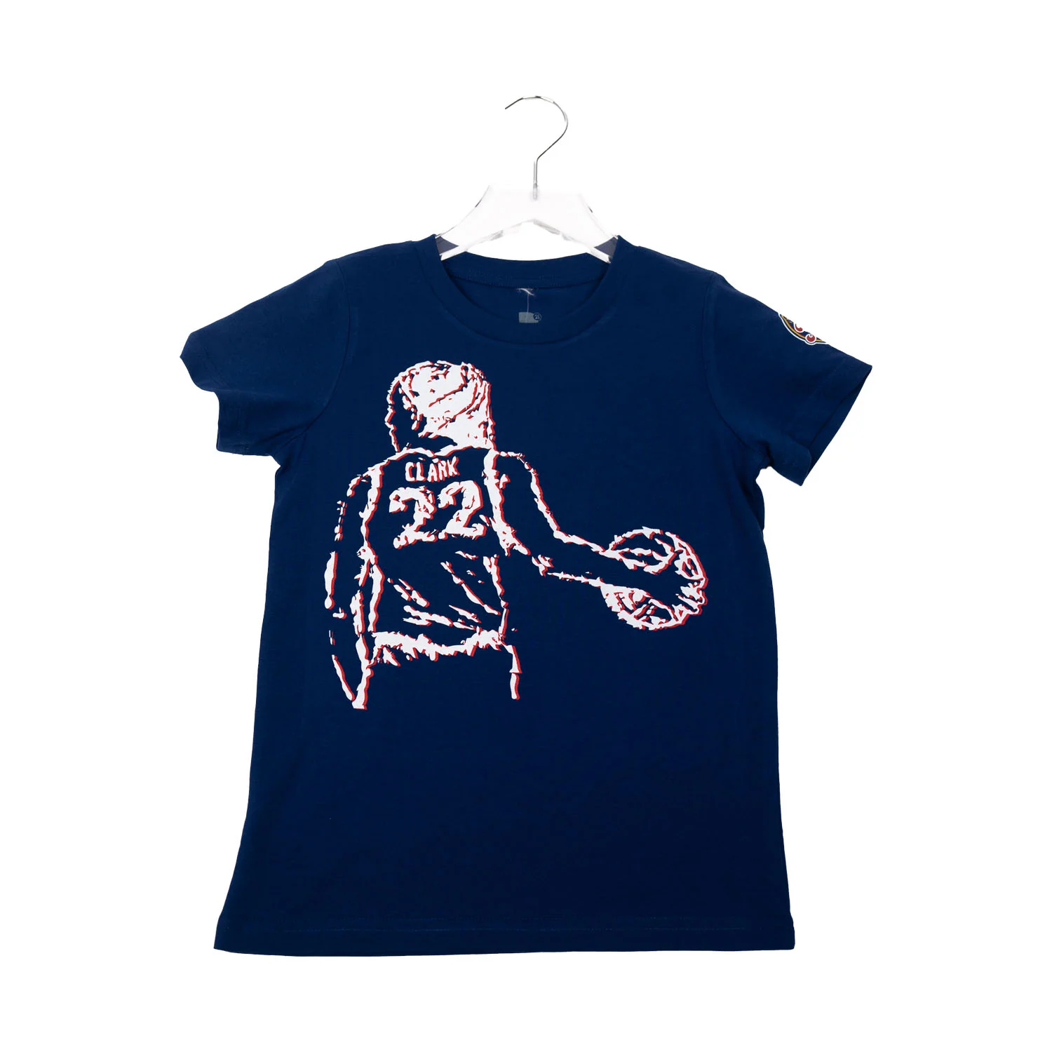 Youth Indiana Fever Caitlin Clark T-shirt in Navy by Round21