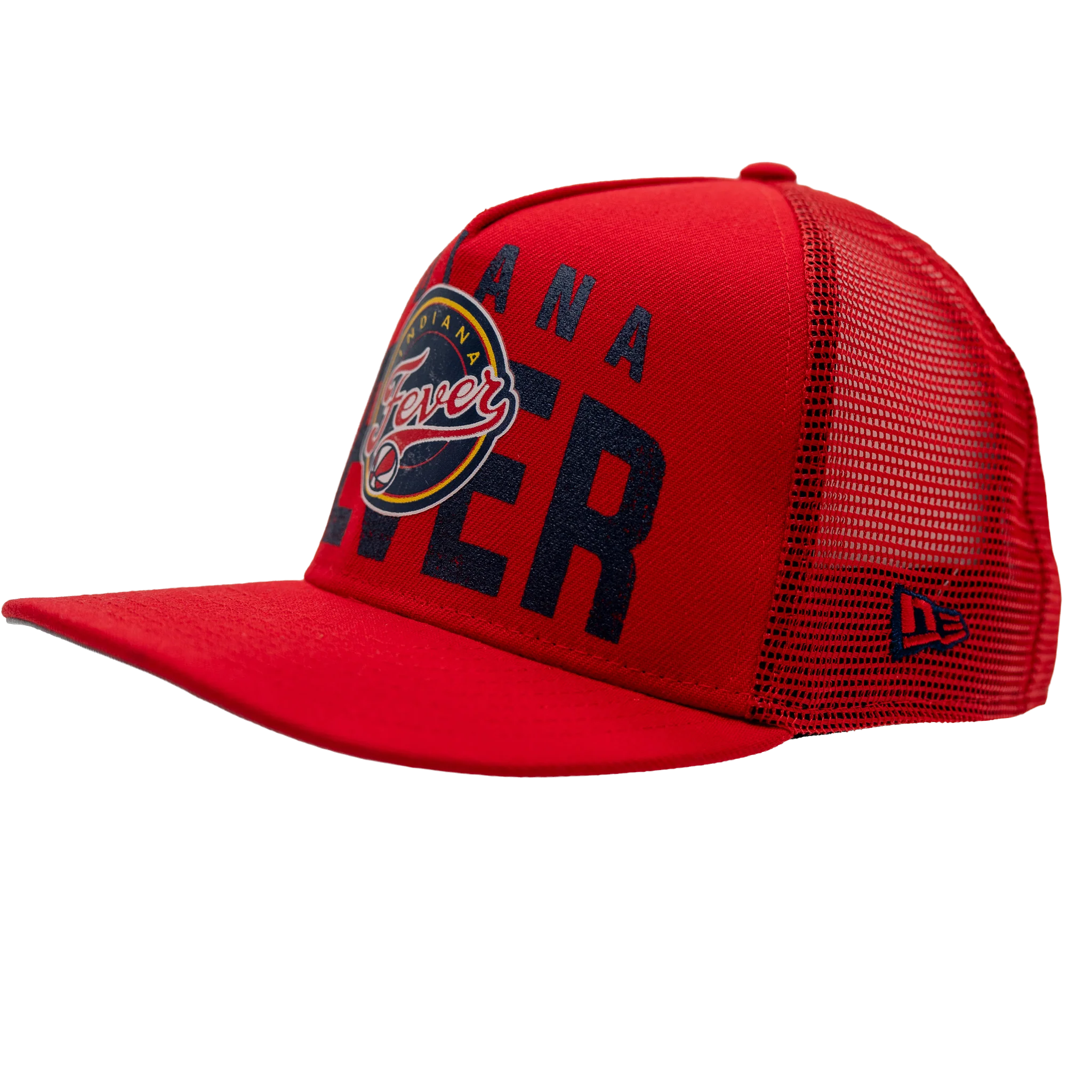 Youth Indiana Fever Logo Fade 9FIFTY Hat in Red by New Era