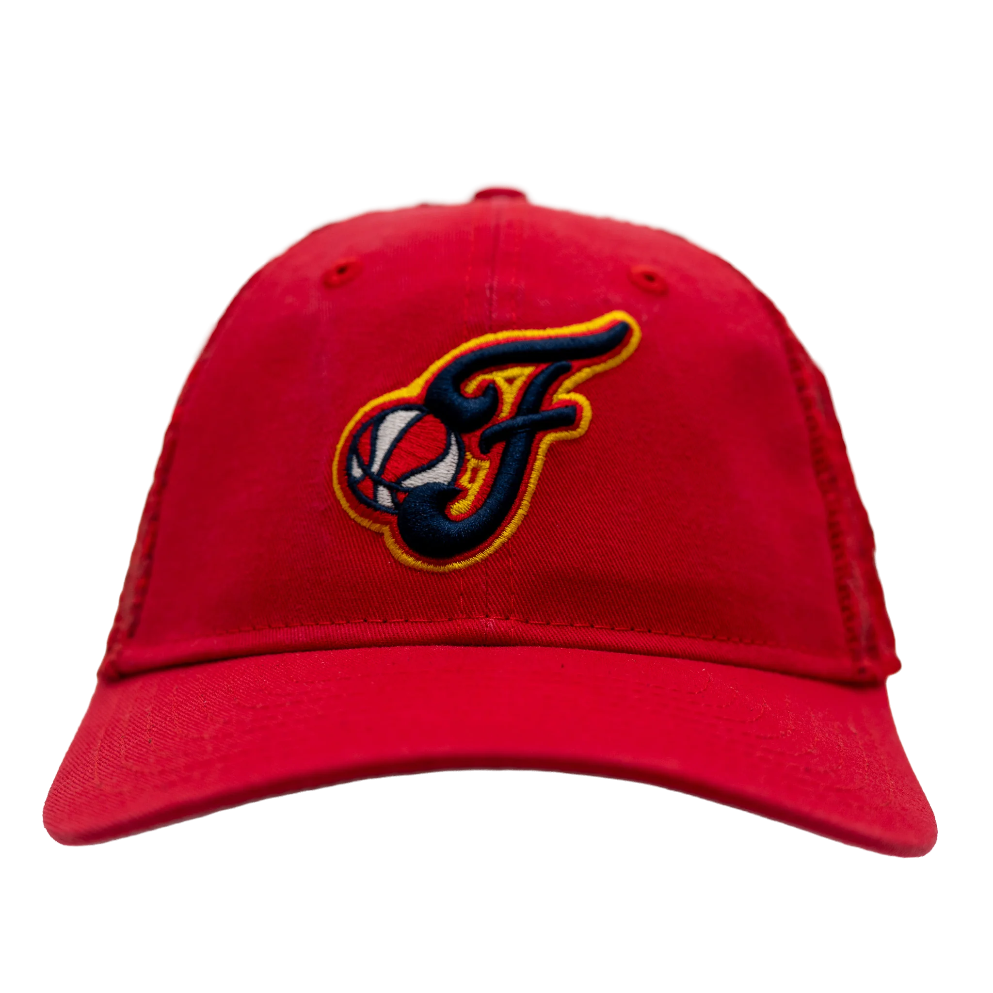 Women's Indiana Fever Floral Mesh 9FORTY Hat in Red by New Era 9 Women's Indiana Fever Floral Mesh 9FORTY Hat in Red by New Era