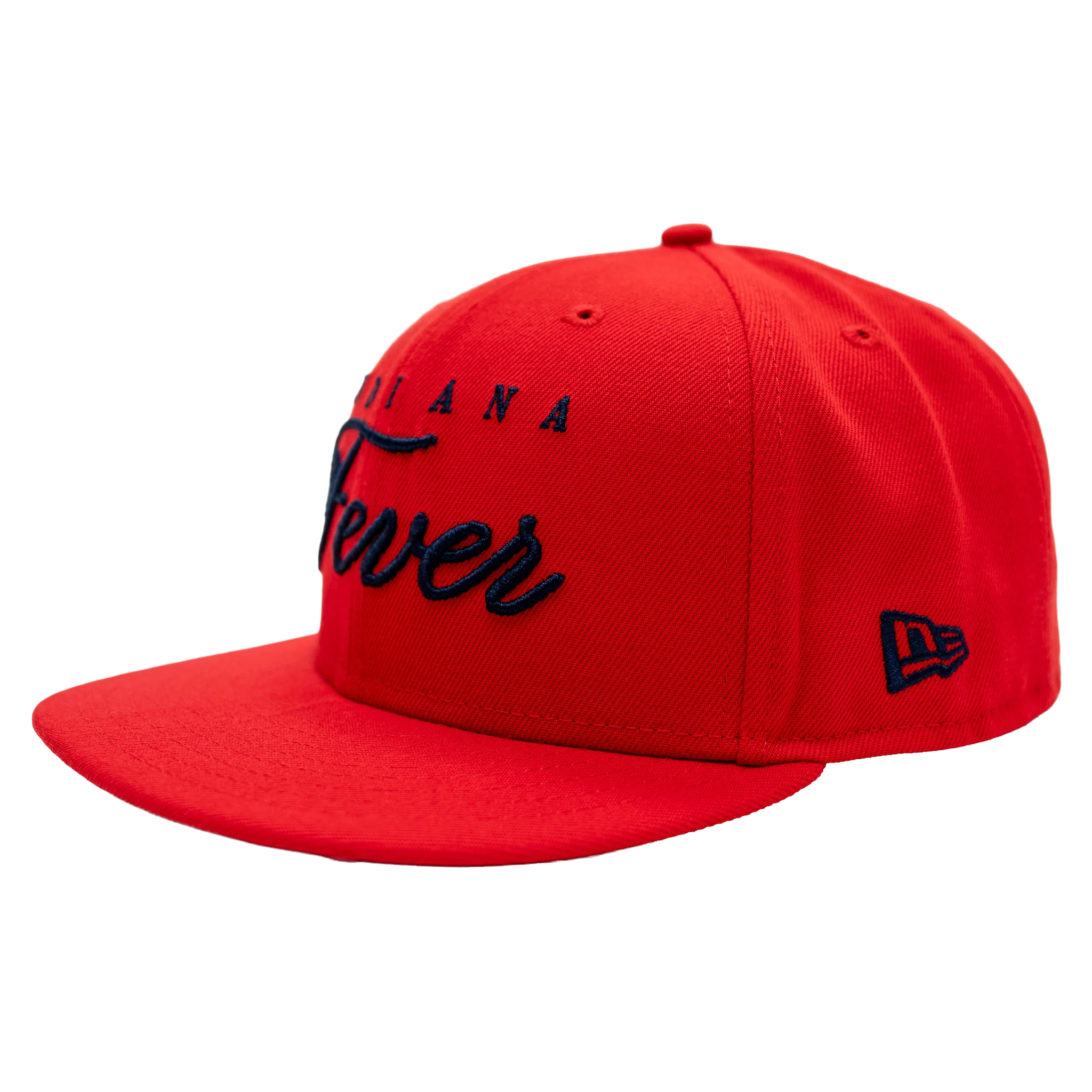 Adult Indiana Fever Scripted 59FIFTY Hat in Red by New Era 3 Adult Indiana Fever Scripted 59FIFTY Hat in Red by New Era