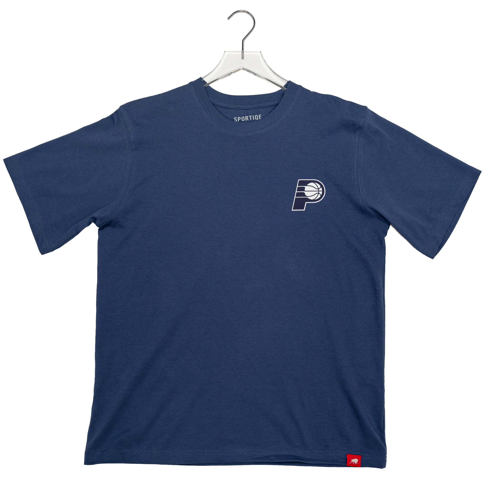 Adult Indiana Pacers Yamas T-shirt in Blue by Sportiqe 1 Adult Indiana Pacers Yamas T-shirt in Blue by Sportiqe
