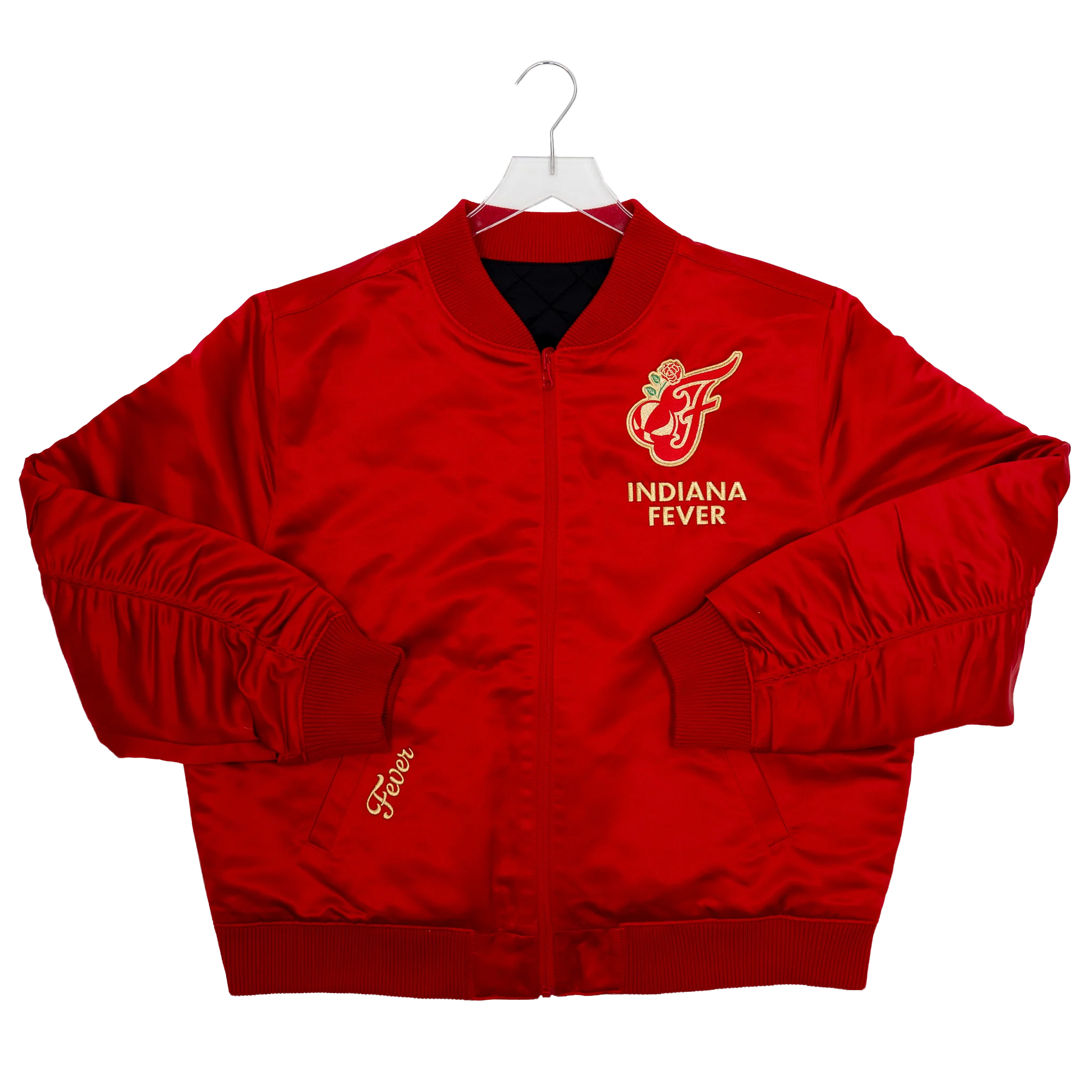 Women's Indiana Fever Glam Game Full-Zip Jacket in Red by New Era