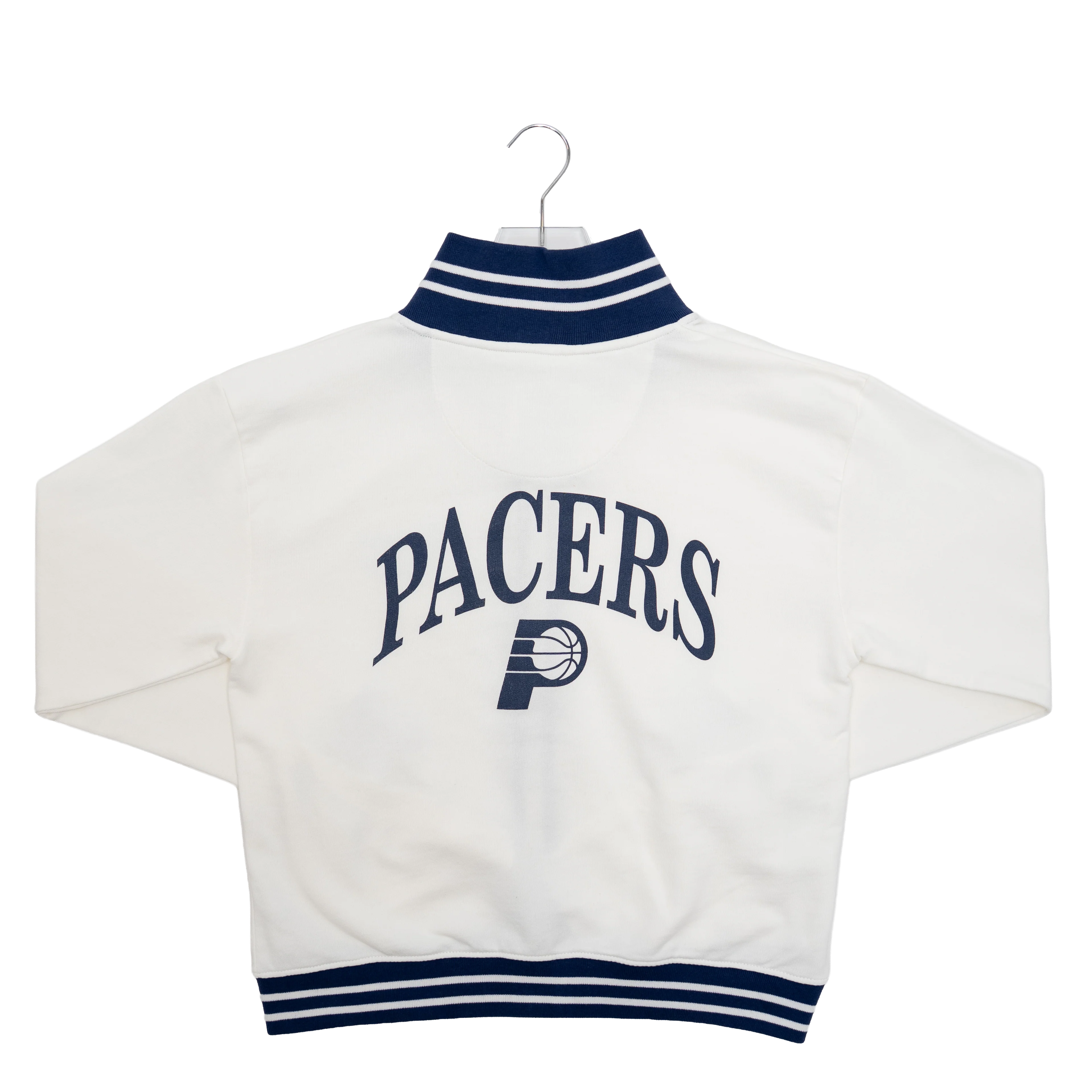 Women's Indiana Pacers Resto Full-Zip Jacket in Navy by Sportiqe 2 Women's Indiana Pacers Resto Full-Zip Jacket in Navy by Sportiqe