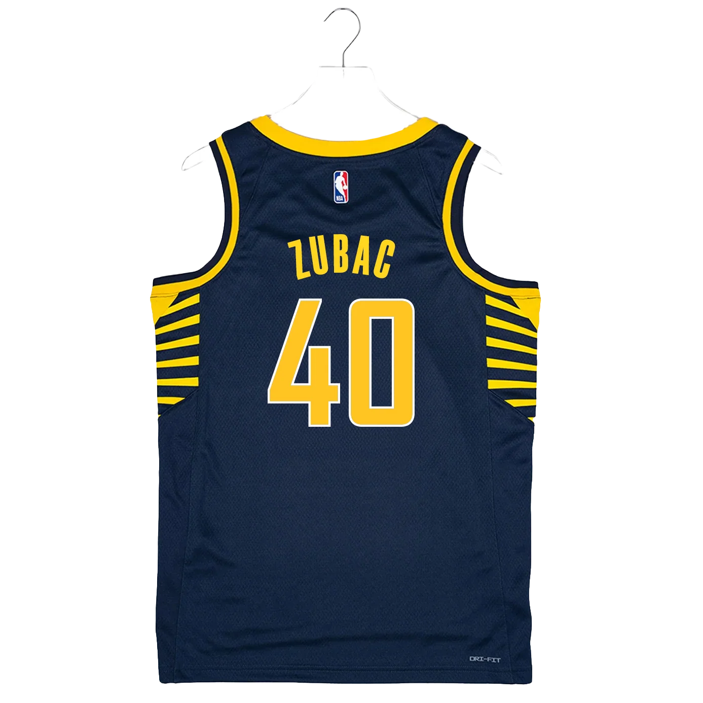 Adult Indiana Pacers #40 Ivica Zubac Icon Swingman Jersey in Navy by Nike
