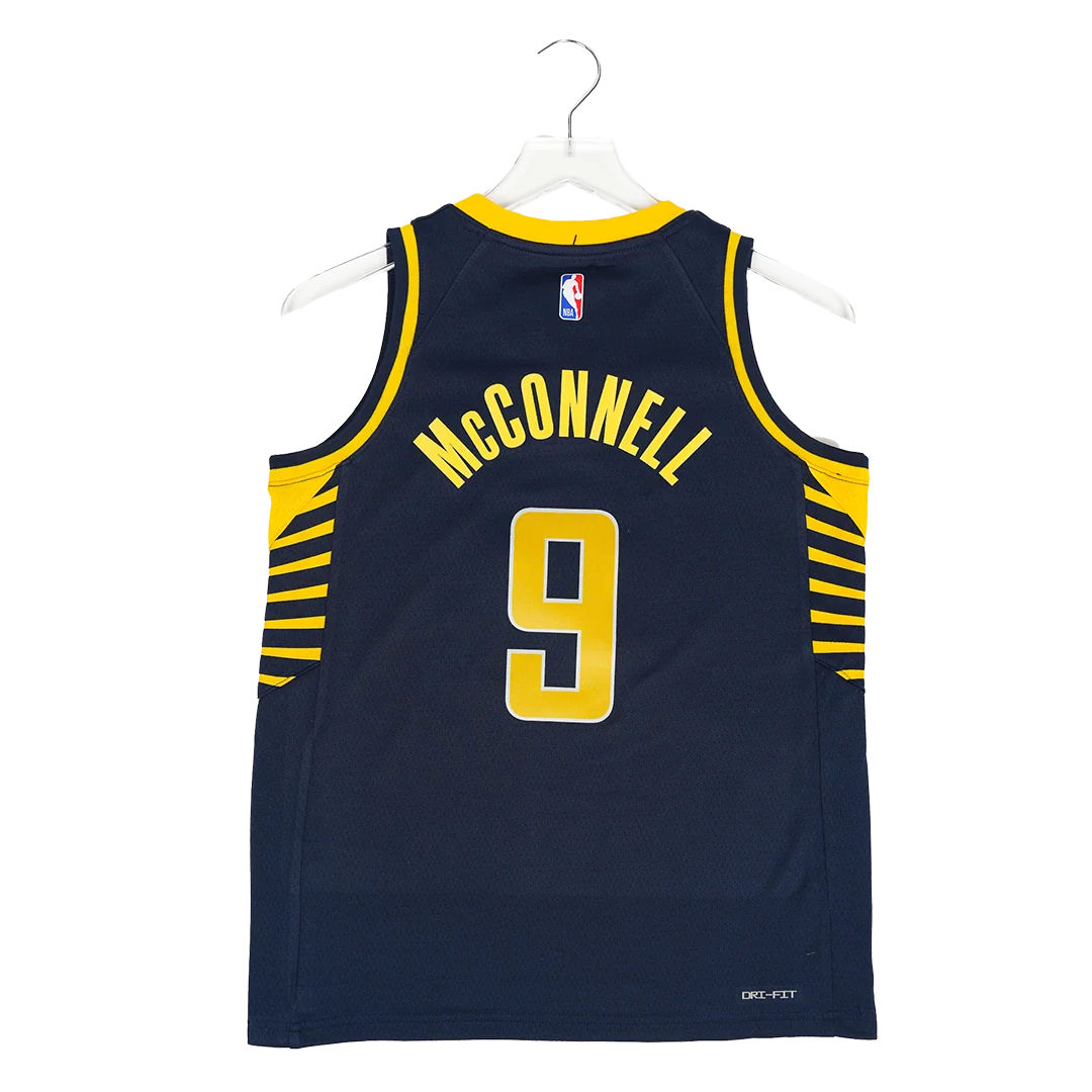 Youth Indiana Pacers #9 T.J. McConnell Icon Swingman Jersey in Navy by Nike