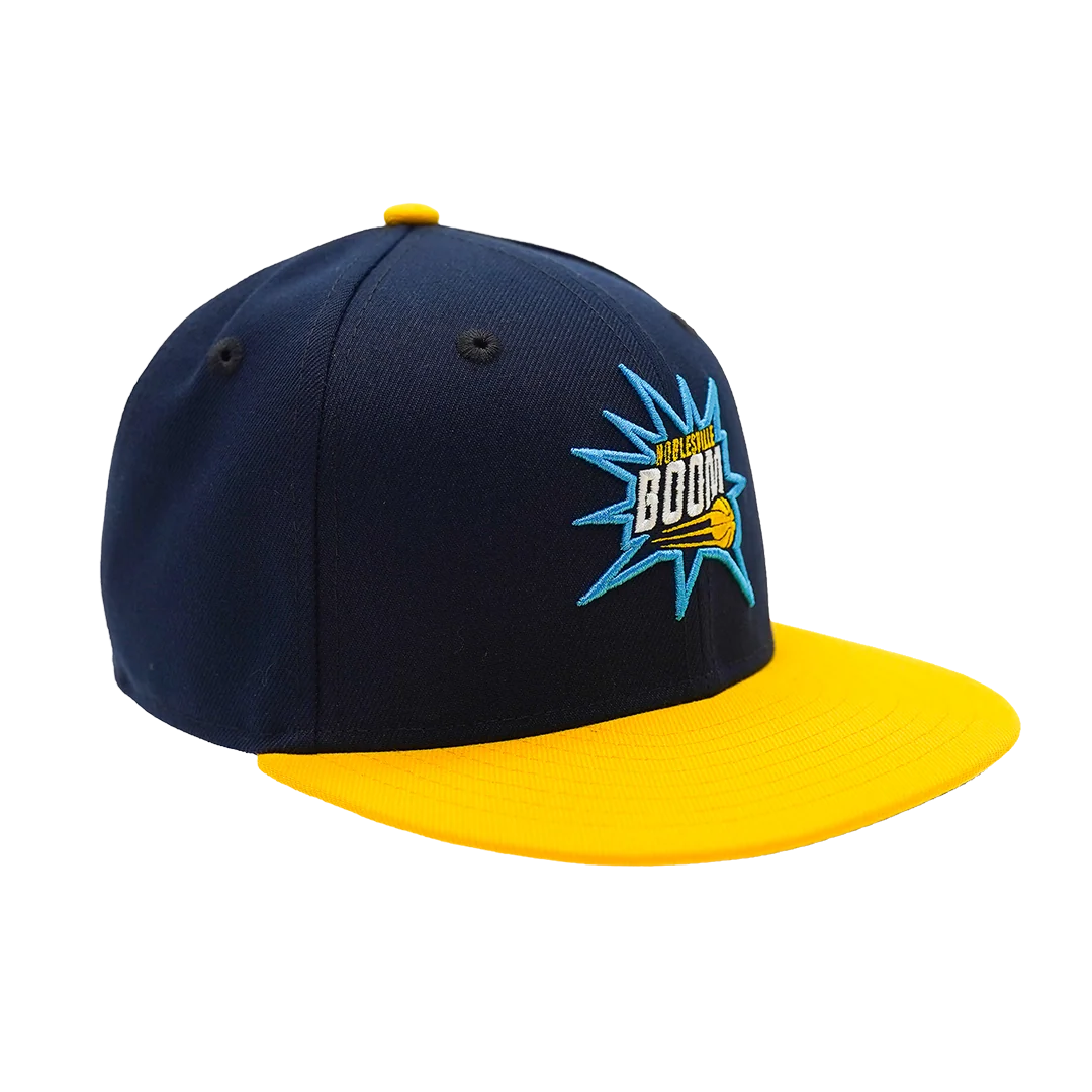 Youth Noblesville Boom Two-Tone 9Fifty Hat in Navy by New Era