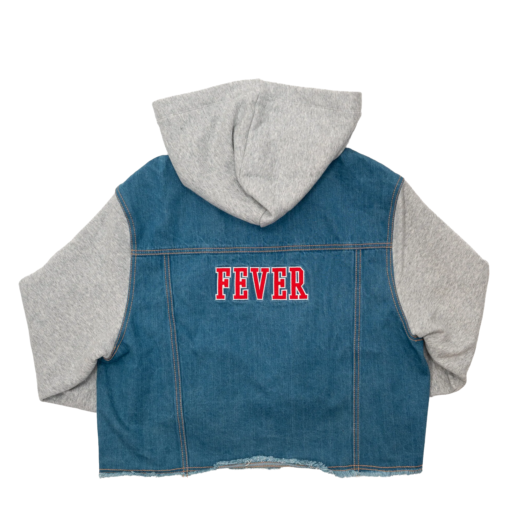 Women's Indiana Fever Denim Jacket in Denim by New Era 2 Women's Indiana Fever Denim Jacket in Denim by New Era