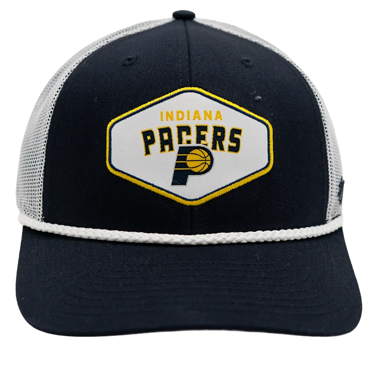 Adult Indiana Pacers Ace Out Trucker Hat in Navy by '47