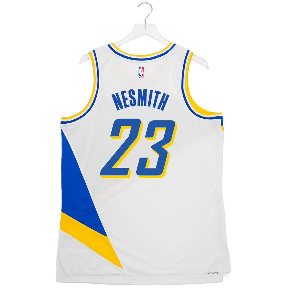 Adult Indiana Pacers 25-26' CITY EDITION #23 Aaron Nesmith Swingman Jersey in White by Nike