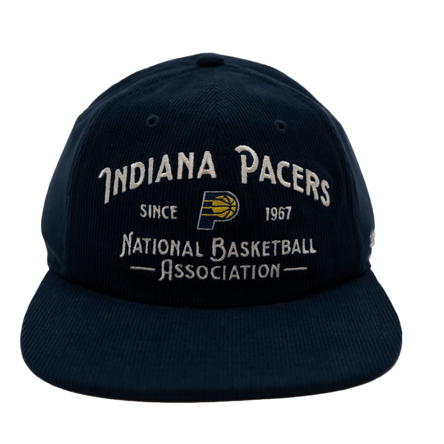 Adult Indiana Pacers Whitlock Captain Hat in Black by '47 8 Adult Indiana Pacers Whitlock Captain Hat in Black by '47