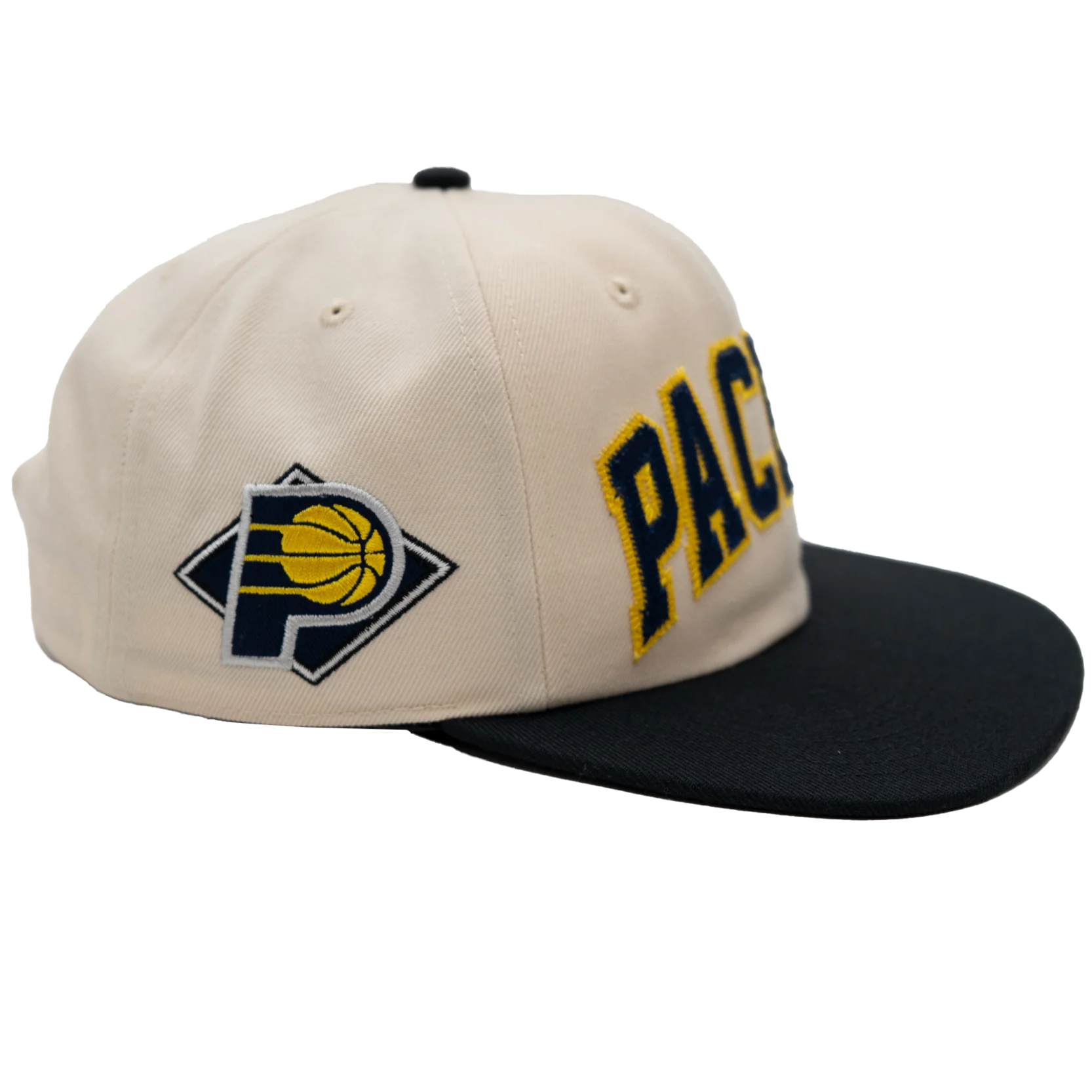 Adult Indiana Pacers Off Hand Captain Hat in White by '47