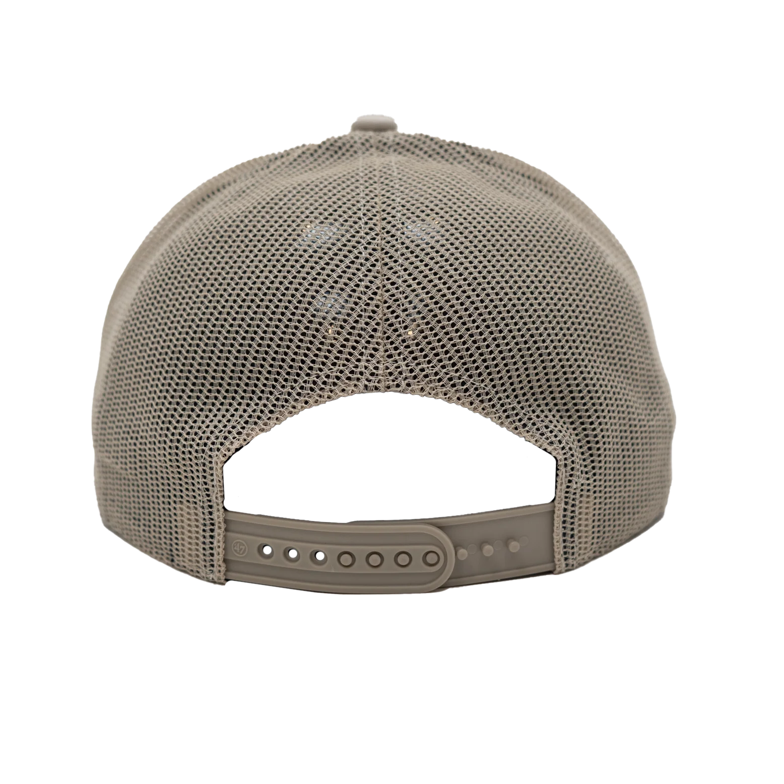Adult Indiana Pacers Grvstn Trucker Hat in Natural by '47 4 Adult Indiana Pacers Grvstn Trucker Hat in Natural by '47