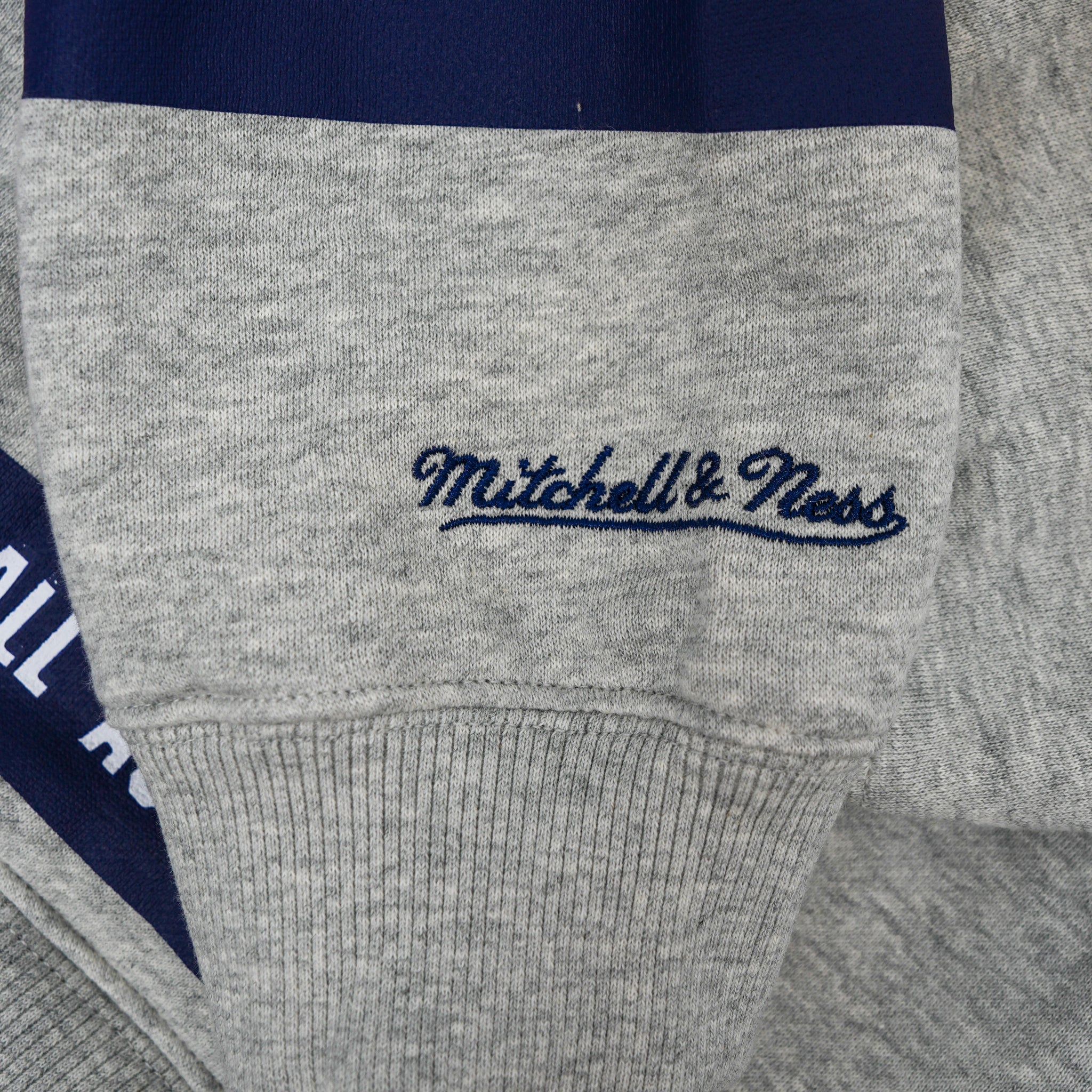 Adult Indiana Fever All Over Print Crewneck Sweatshirt in Grey by Mitchell & Ness 3 Adult Indiana Fever All Over Print Crewneck Sweatshirt in Grey by Mitchell & Ness