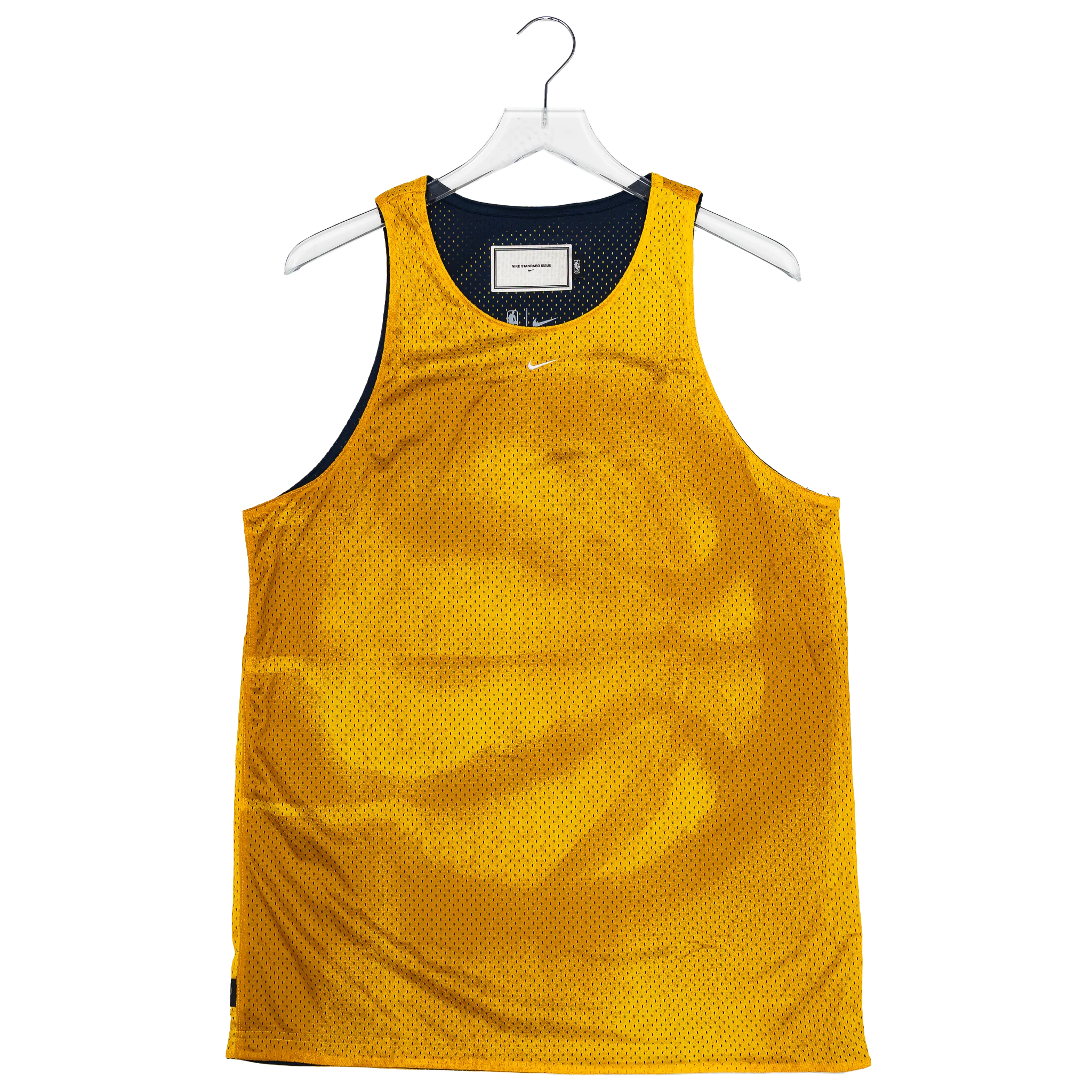 Adult Indiana Pacers 26-27' Mesh Practice Jersey in Gold by Nike