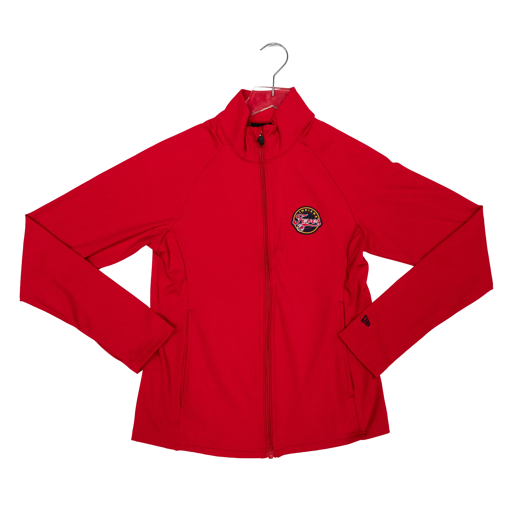Women's Indiana Fever Full-Zip Active Jacket in Red by New Era 5 Women's Indiana Fever Full-Zip Active Jacket in Red by New Era